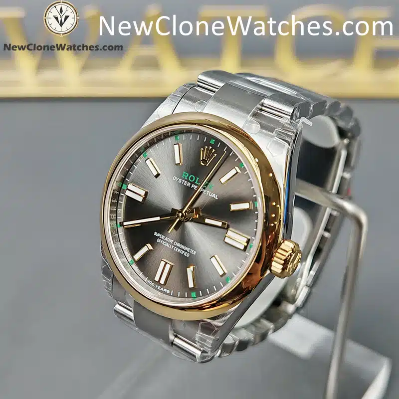 Rolex Super Clone Watches 1:1 Oyster Perpetual Grey Dial m134303-0001 3230 Movement 41mm