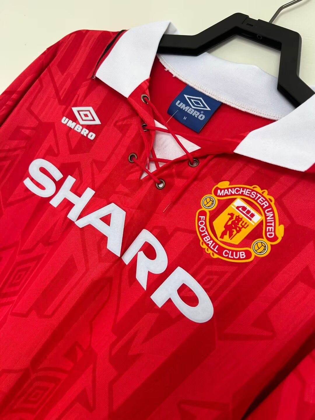 1992/1994 Manchester United home retro jersey - fans edition