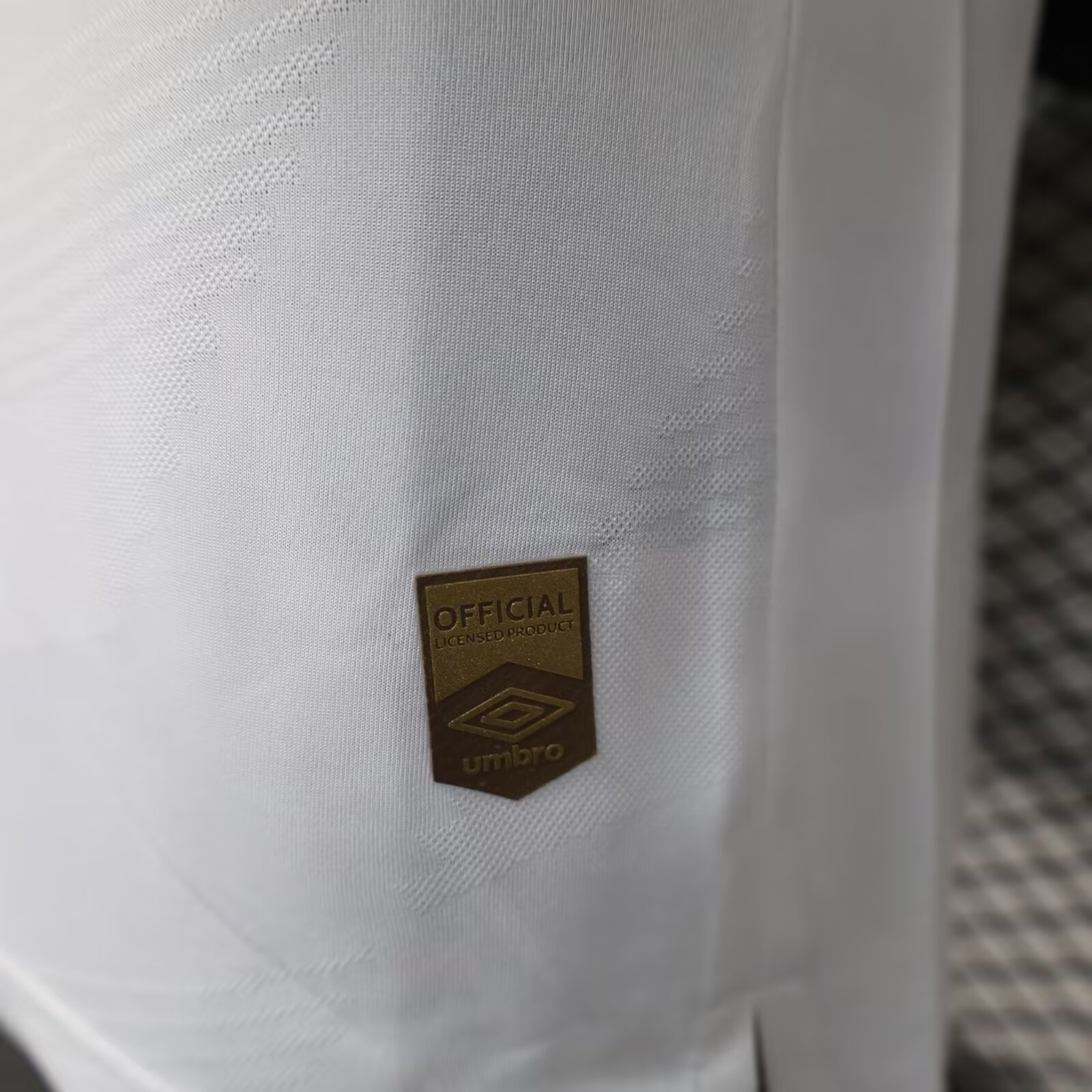 2025-26 New Season Santos White Main Advertising Jersey - Player Edition