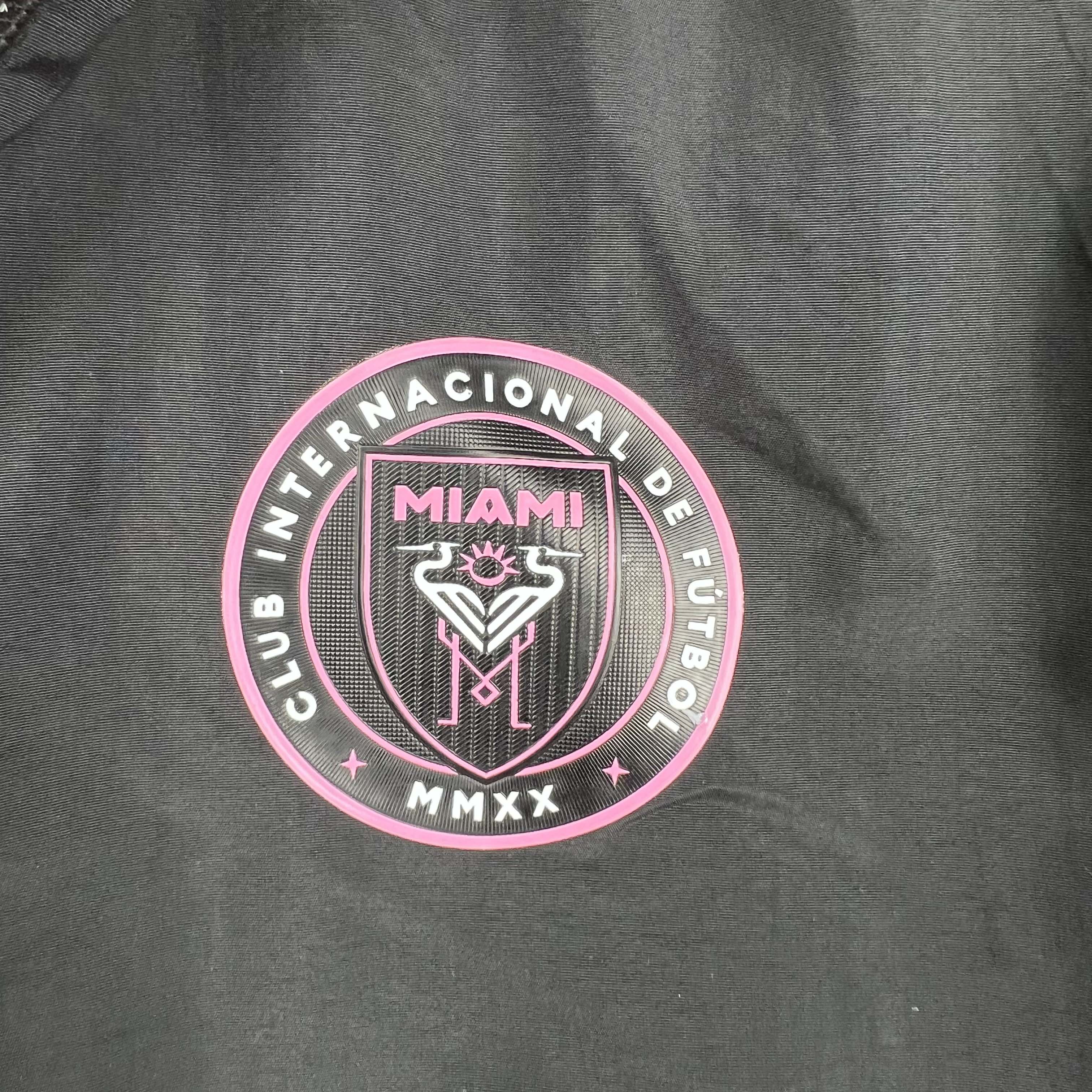 2023/2024 Inter Miami Reversible Windbreaker(black-pink)Soccer Jersey 1:1 Thai Quality