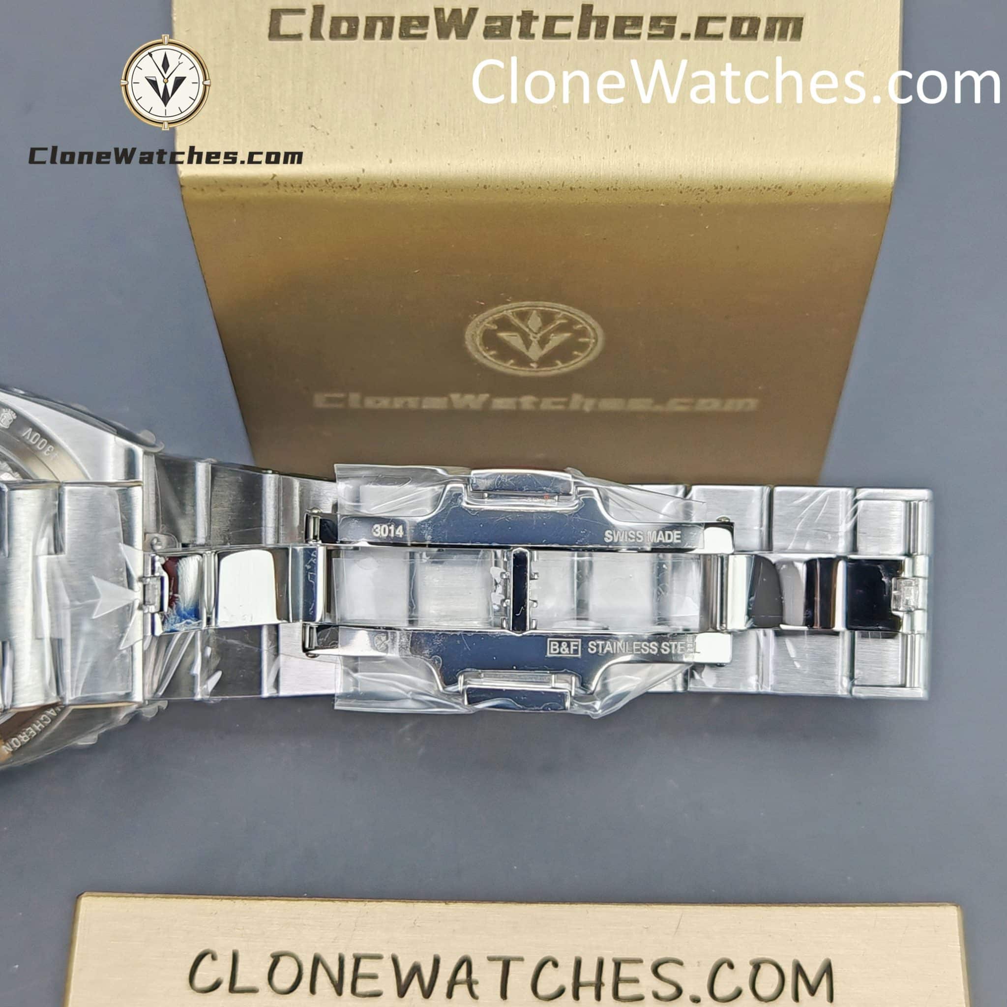 Vacheron Constantin Super Clone Watches 1:1 Overseas Perpetual Calendar Ultra-Thin Steel Dial