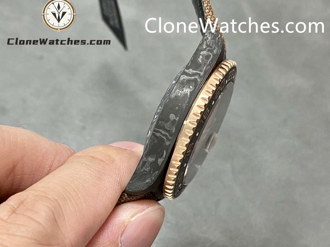 Modified Super Clone Watches 1:1 DIW Rolex GMT Master II “DE EVEROSE” 3285 Movement