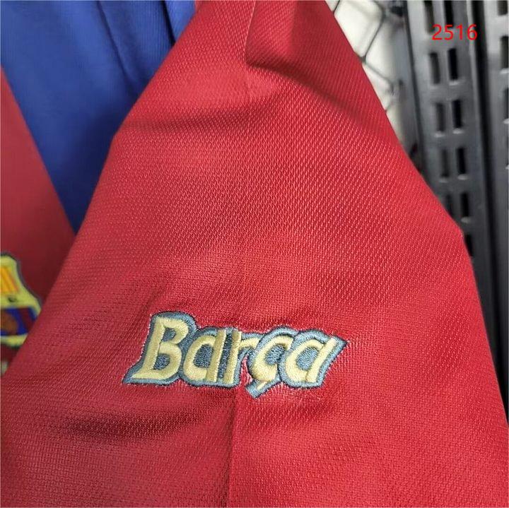 1998/99 Barcelona Home Retro Shirt - Fans Edition