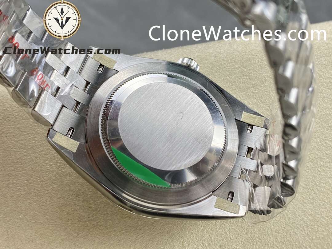 Rolex Super Clone Watches 1:1 DateJust Green Fluted Dial m126300-0021 Jubilee 41MM 3235 Movement