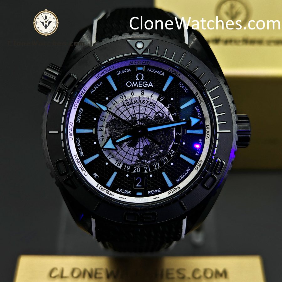 OMEGA Super Clone Watches 1:1 Seamaster Planet Ocean 600M 45.5MM 215.92.46.22.01.007