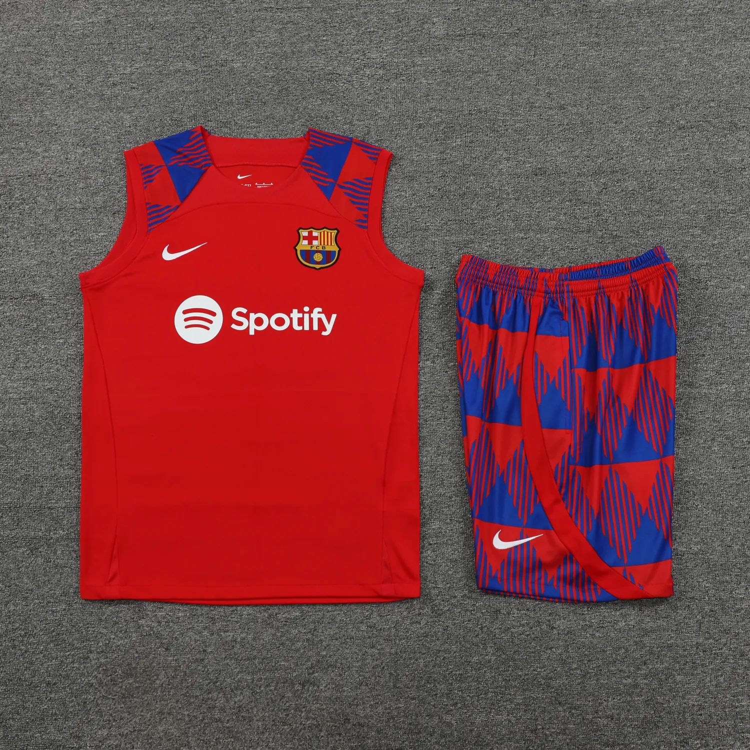 2023-2024 Barcelona Training Vest Suit Shirt 1:1 Thai Quality