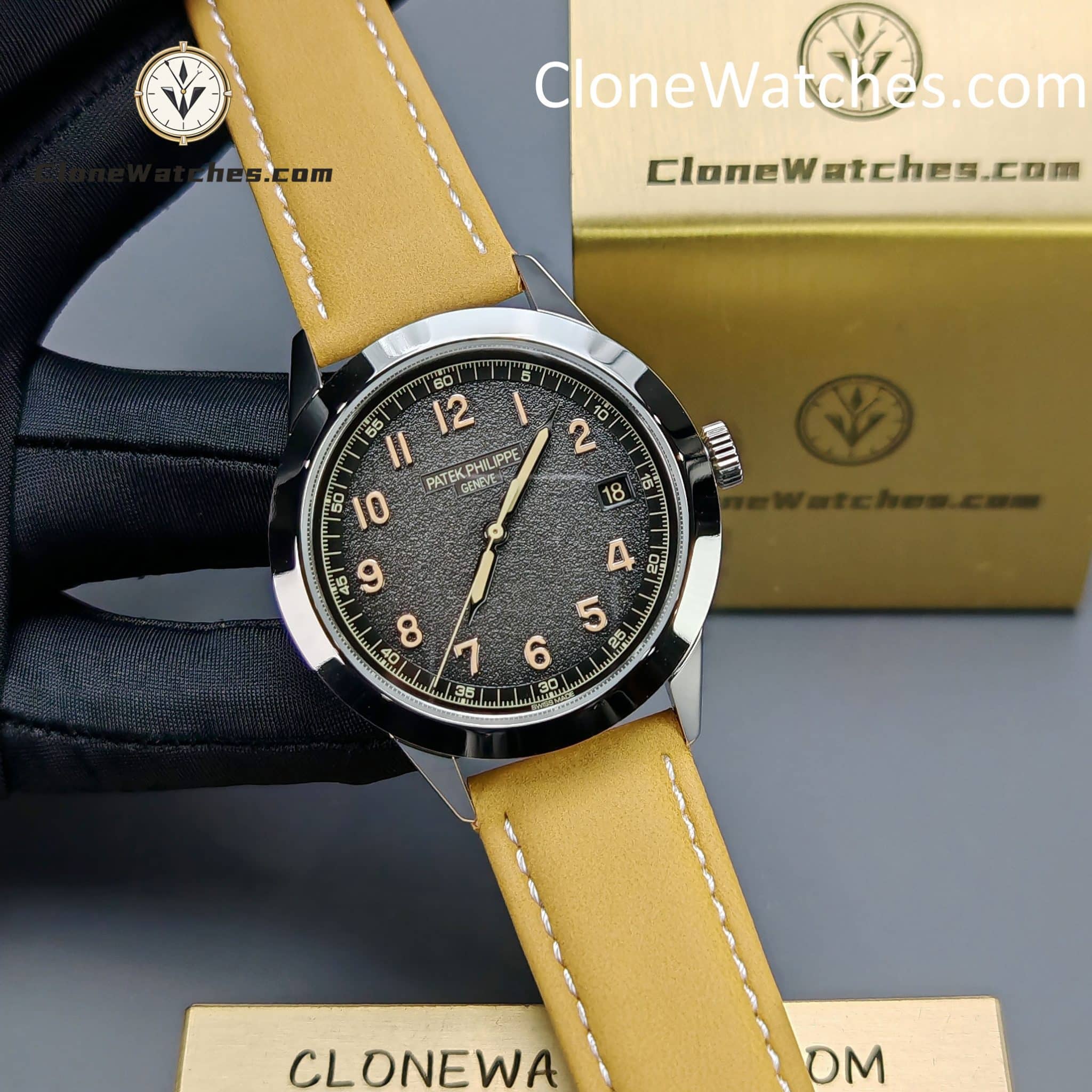 Patek Philippe Super Clone Watches 1:1 Calatrava 5226G-001 40mm