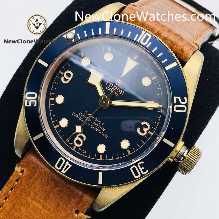 Tudor Super Clone Watches 1:1 Black Bay Bronze M79250BB-0001 Blue Dial 43mm