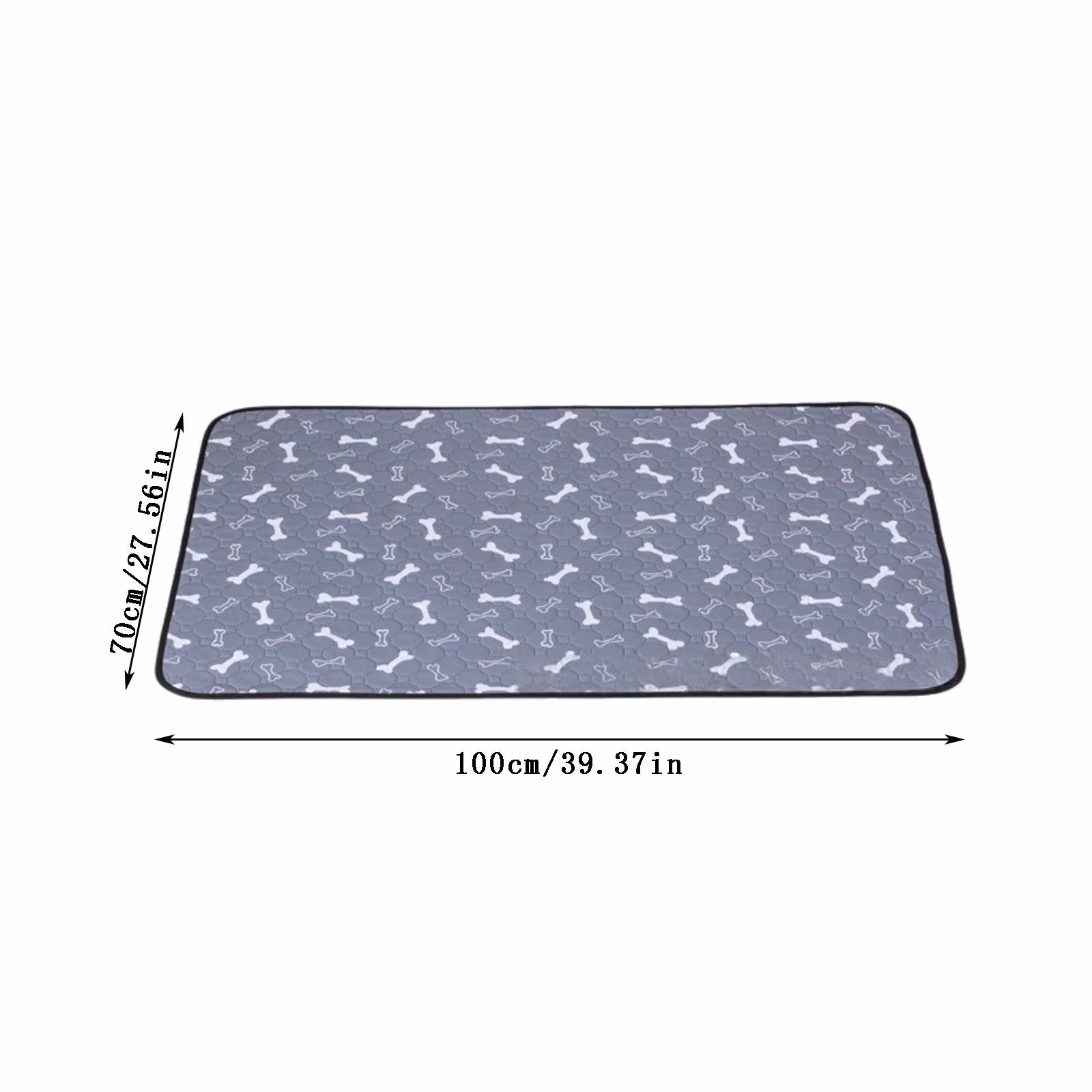 RXIRUCGD Ultra Absorbent Pet Pee Pad with Odor Control, Washable and Reusable Dog Training Mat for Indoor Use, Durable Leakproof Solution for Puppy and Cat Owners