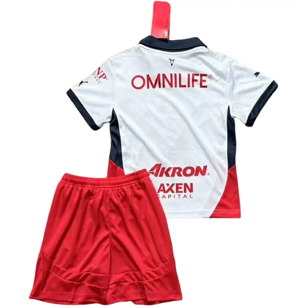 2025-26-Chivas Away-Jersey-Children's Kit