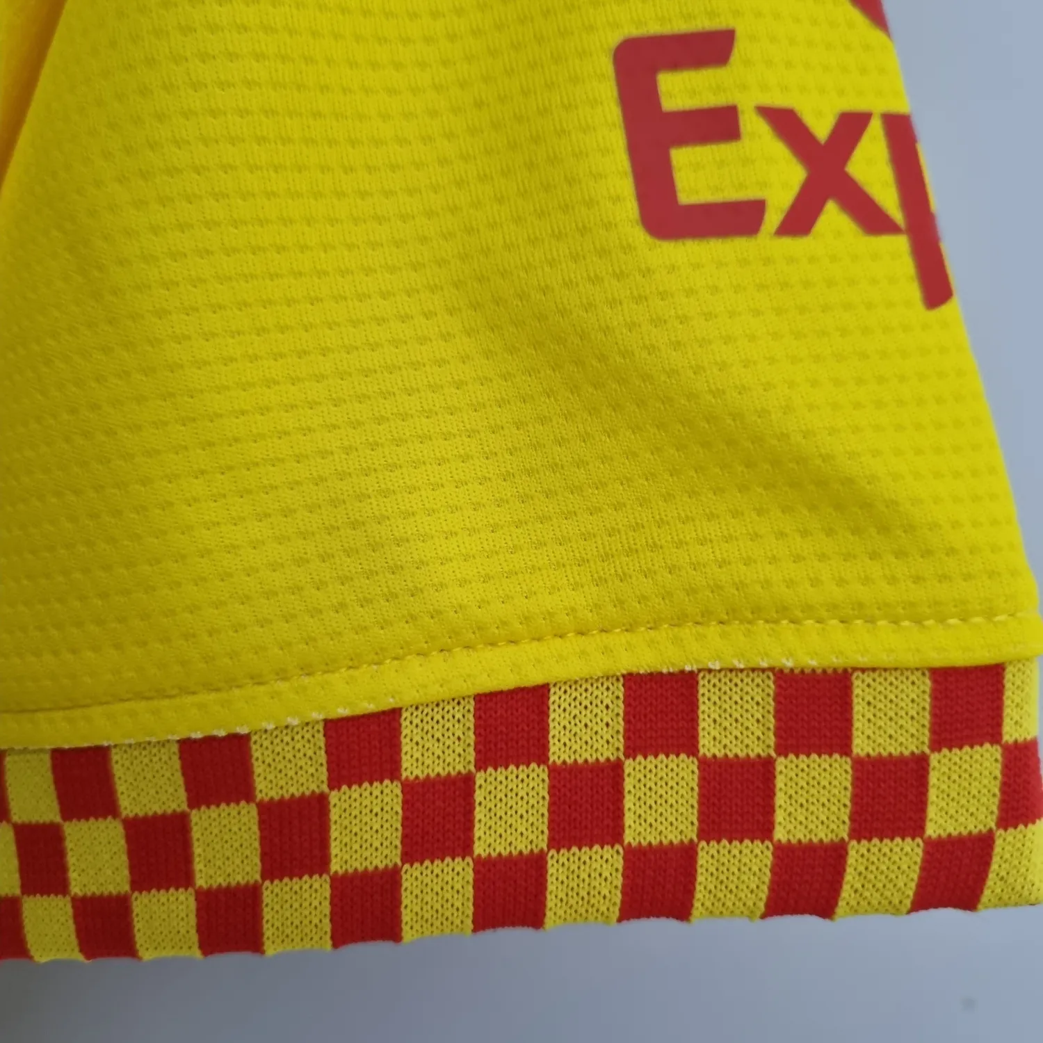 2022/23 Liverpool red and beige fan jersey