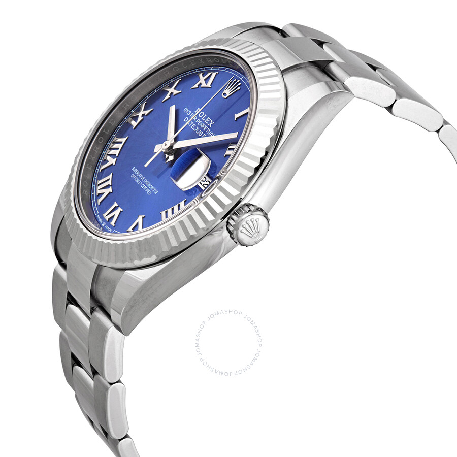 Rolex Oyster Perpetual Datejust Automatic Blue Dial Men s Watch 126334BLRO（Lifetime free warranty+90-days replacement service & Refund!.）