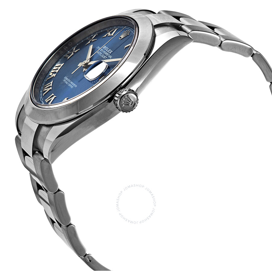 Rolex Datejust 41 Automatic Blue Dial Stainless Steel Men s Watch 126300 0017（Lifetime free warranty+90-days replacement service & Refund!.）