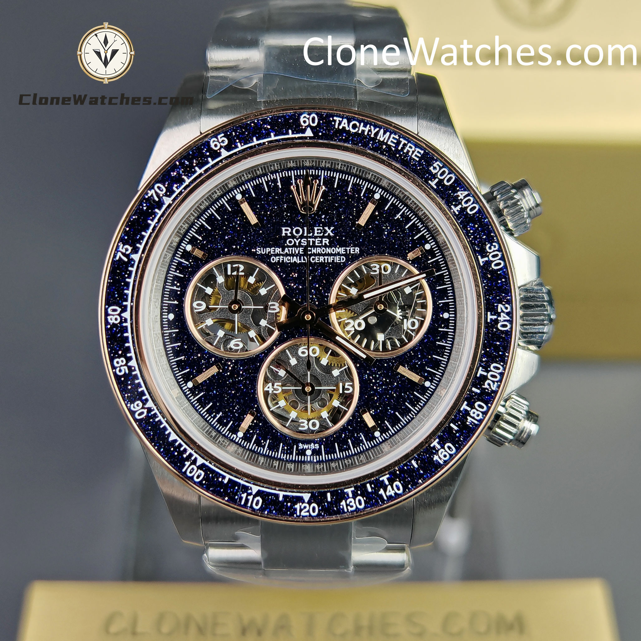 Modified Super Clone Watches 1:1 Rolex Daytona x Les Artisans de Genève Ventura