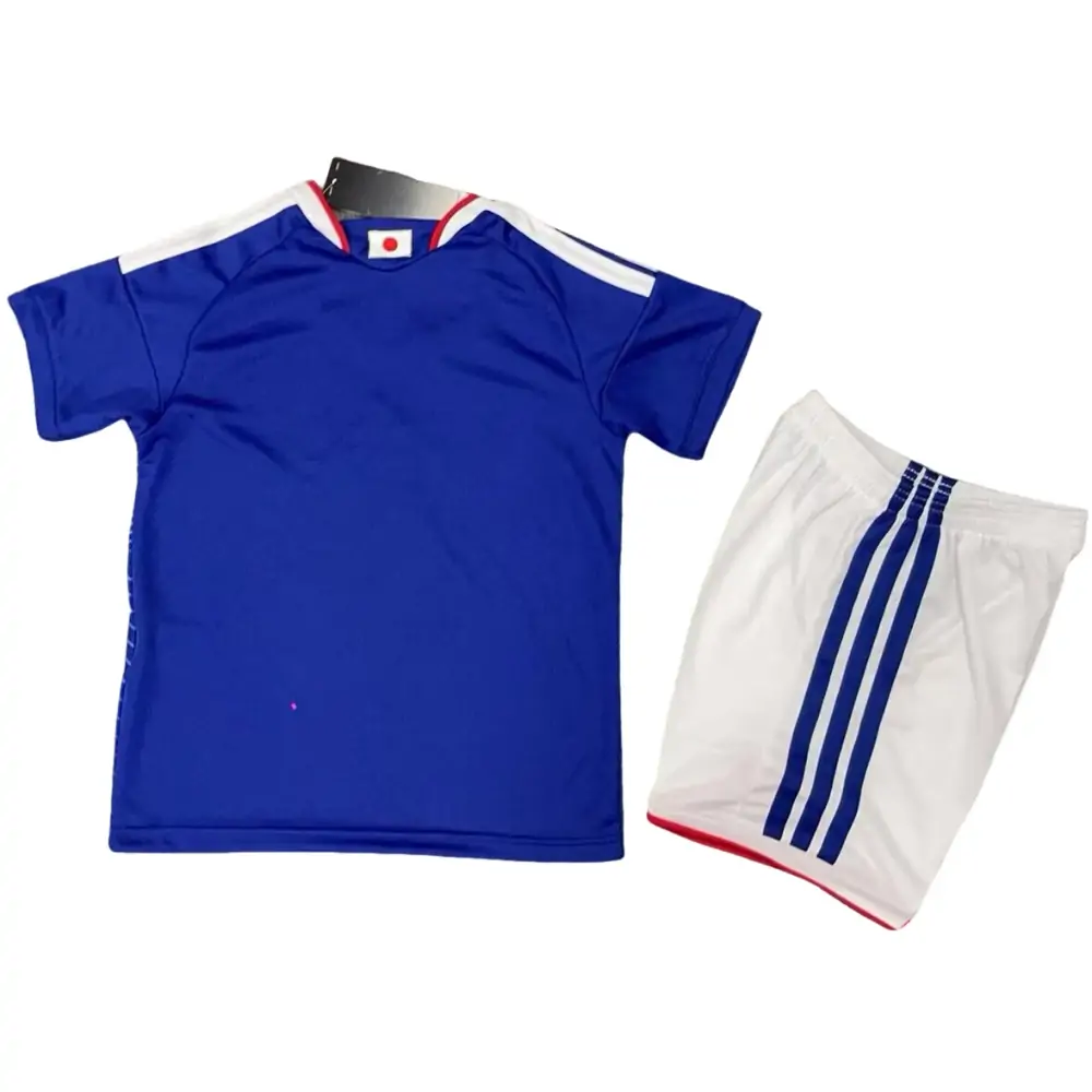 2026 World Cup Japan Home Kit - Short Sleeve Children's suit Fans Edition