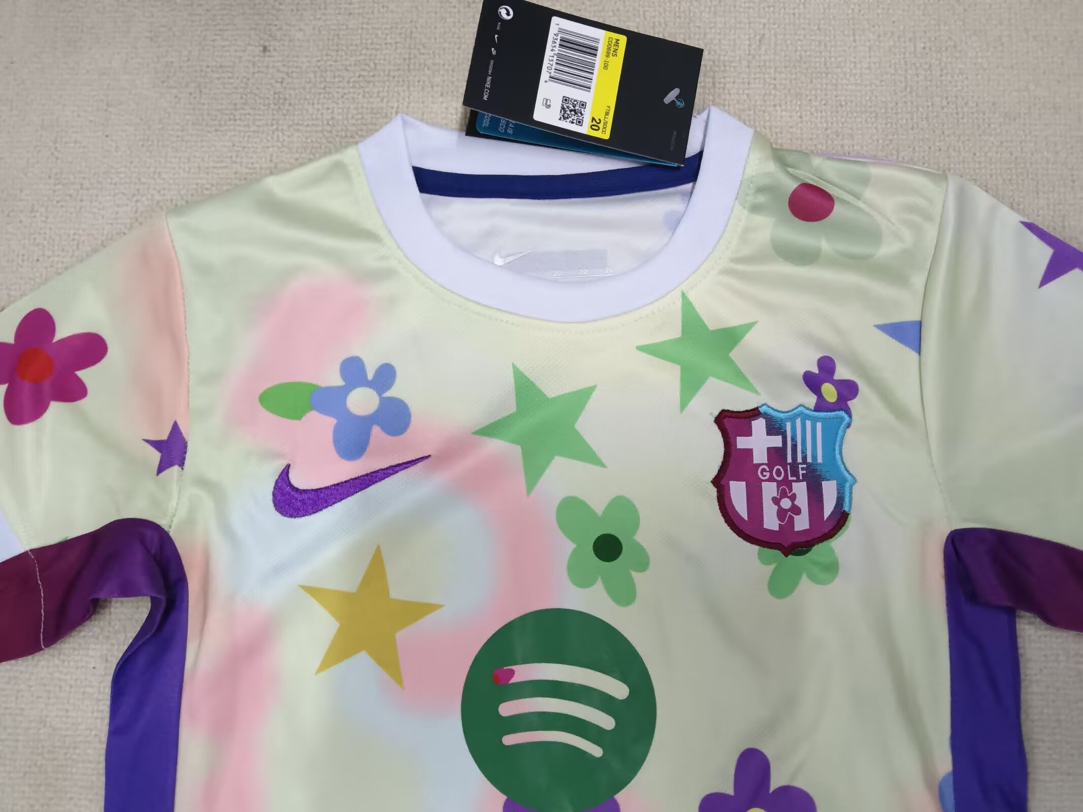 25-26 Barcelona Special Edition Patterned Jersey - Kids Set