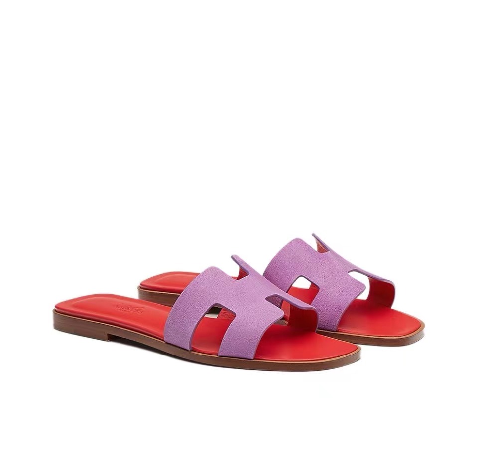 Hermes slippers 2024 new style for beauty lady ~