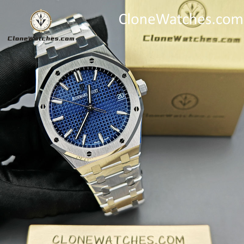 Audemars Piguet Super Clone Watches 1:1 Royal Oak 15500 Blue Dial