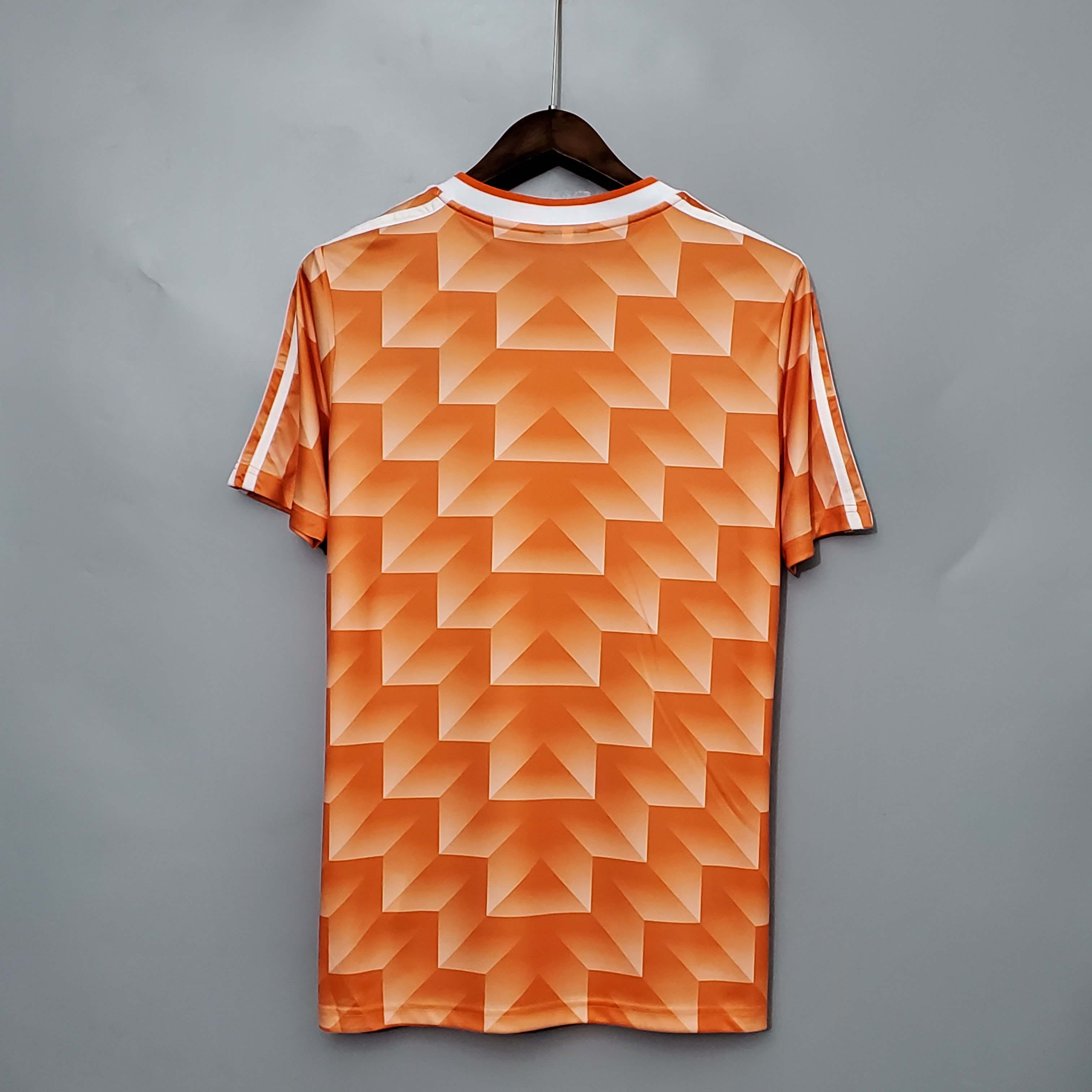1988 Netherlands Home Retro Jersey-Fans Edition