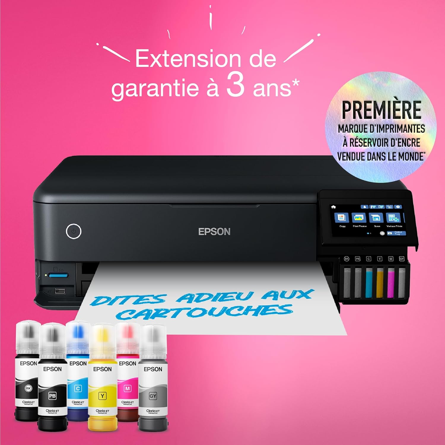 Imprimante photo A3 plus réservoir encre WiFi