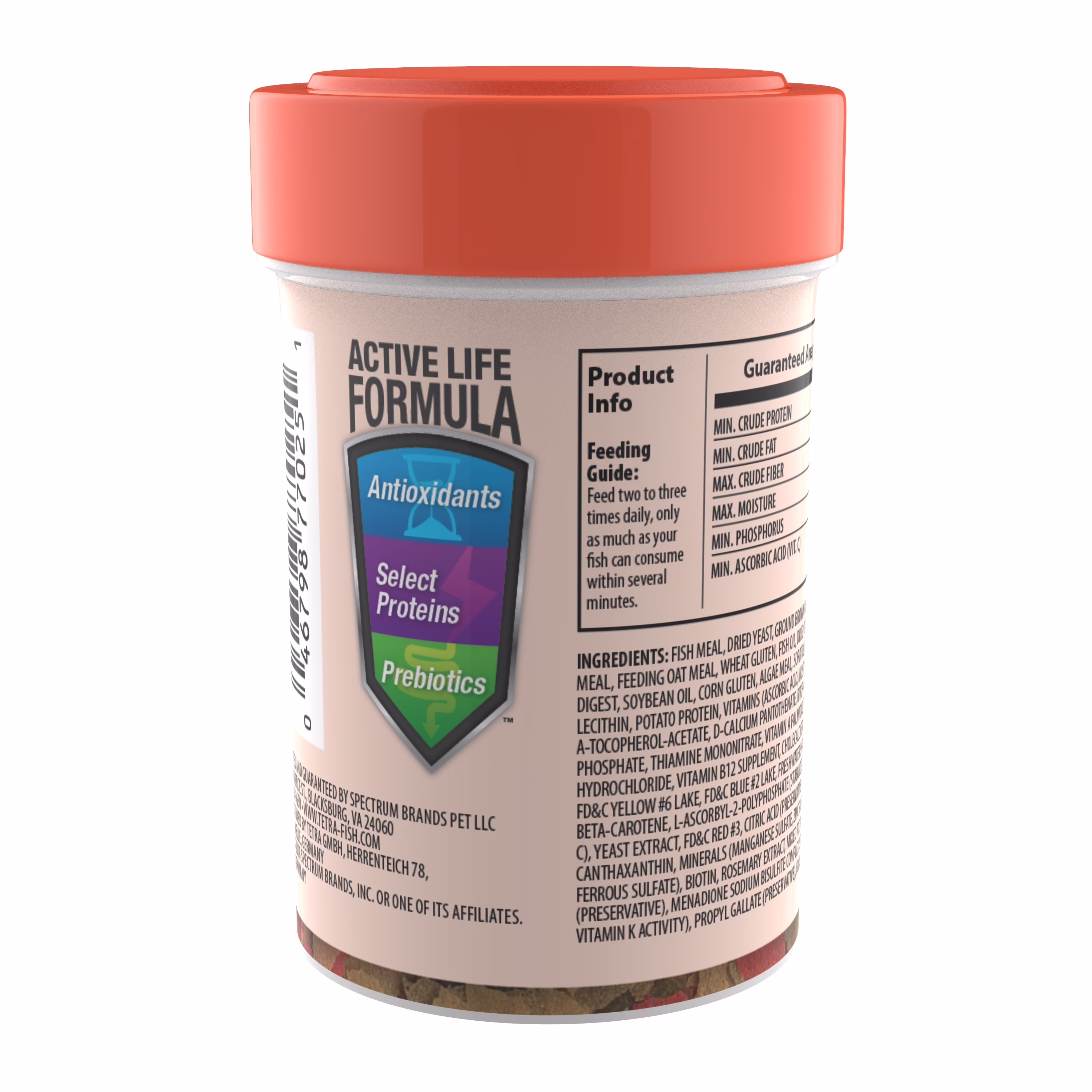 Tetra Goldfish Flakes, Balanced Diet Fish Food, Clear Water Formula, .42 oz.