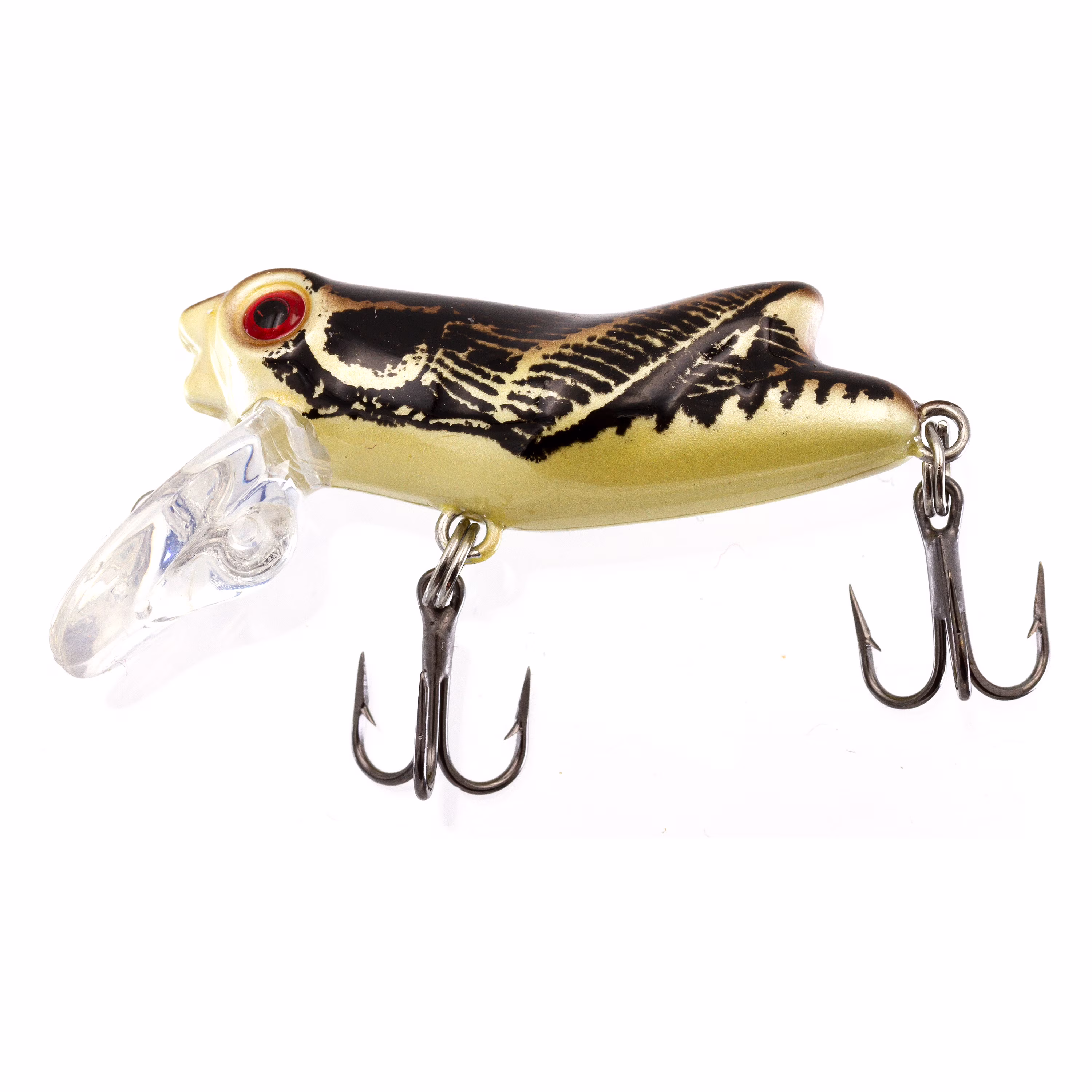 Ozark Trail Mini Hopper Crankbait, Autumn, 1/9 oz, Freshwater Fishing Lure