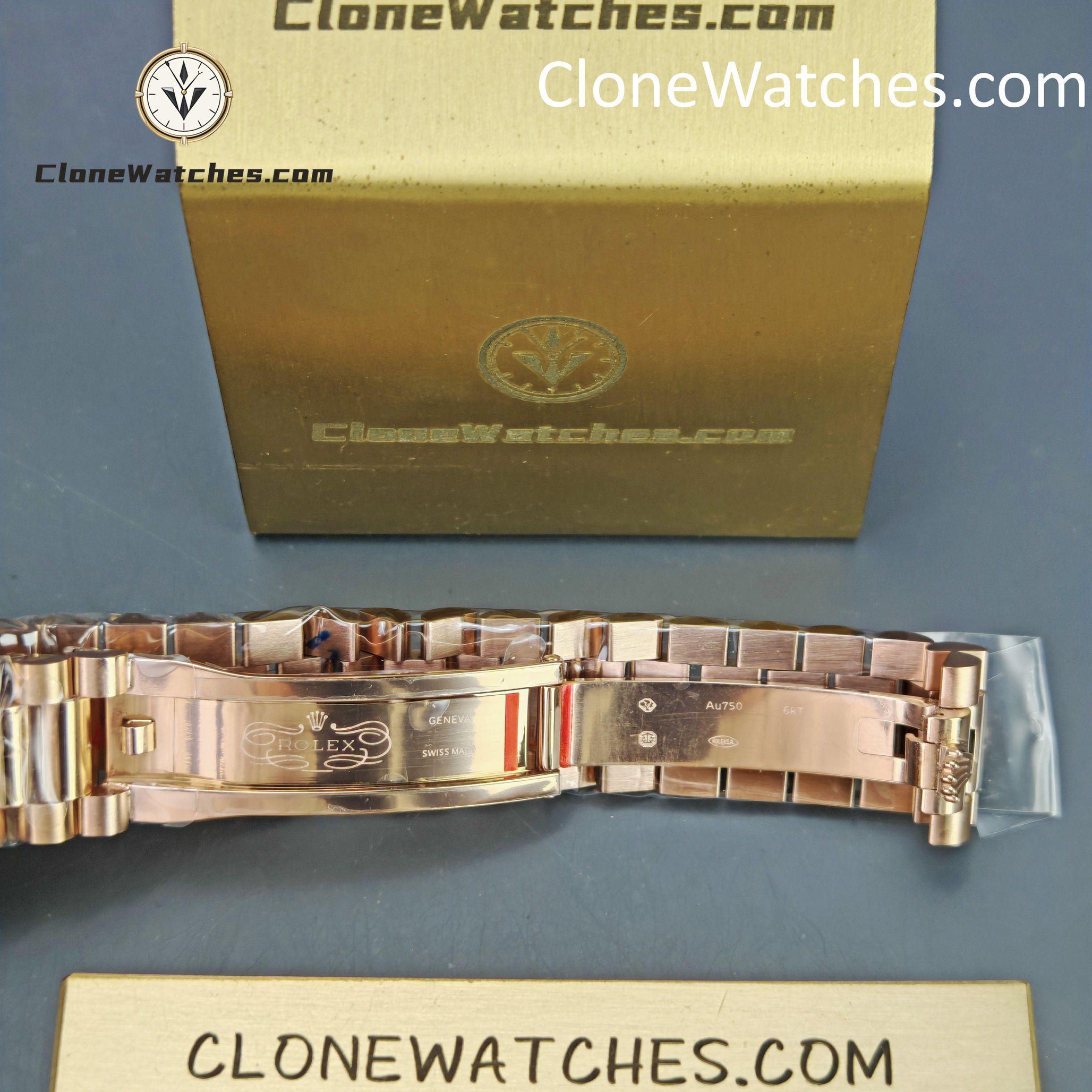 Rolex Super Clone Watches 1:1 Day Date Rose Gold Brown Roman Dial 36mm m128235-0075 3255 Movement