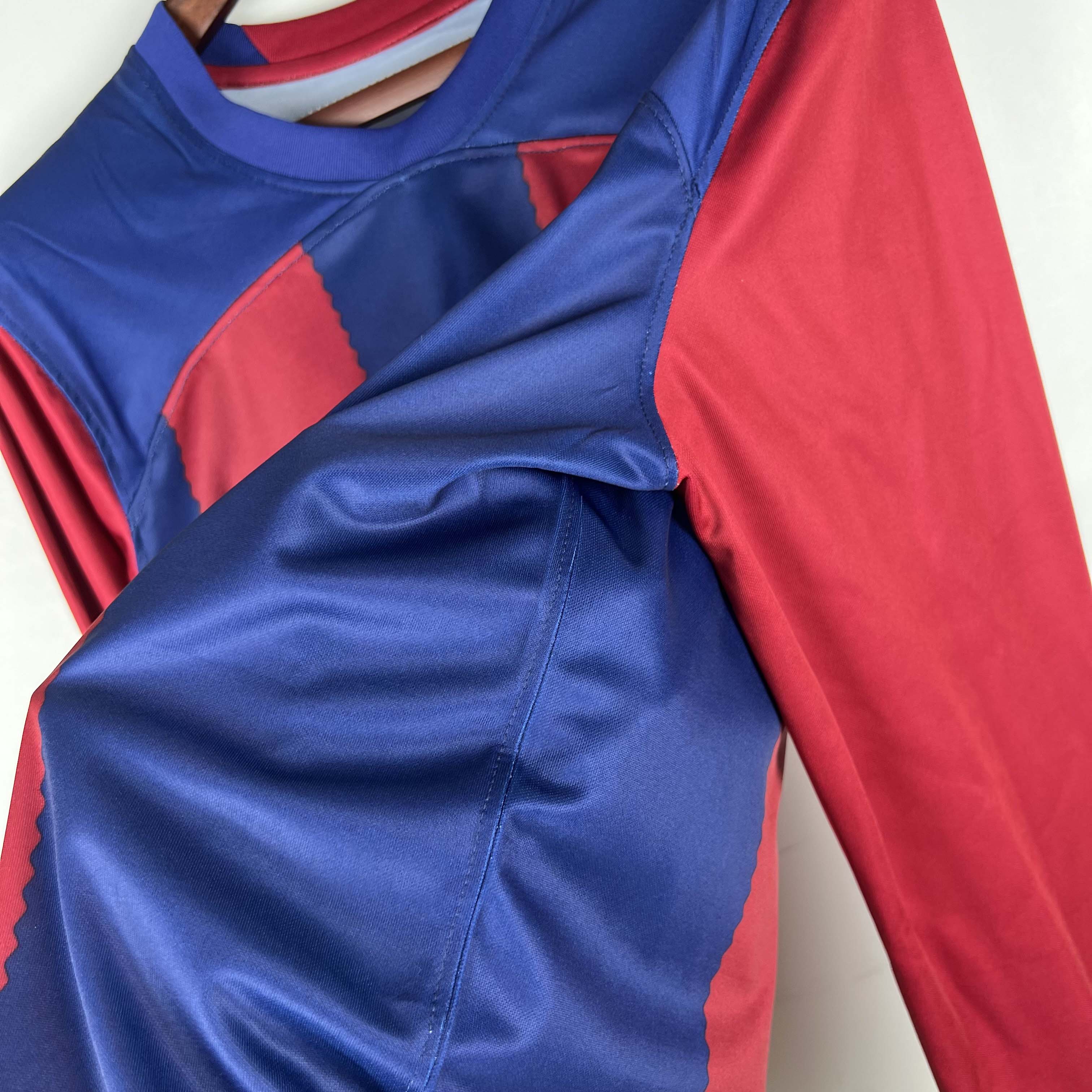 2023/2024 Long Sleeve Barcelona Home 1:1 Thai Quality
