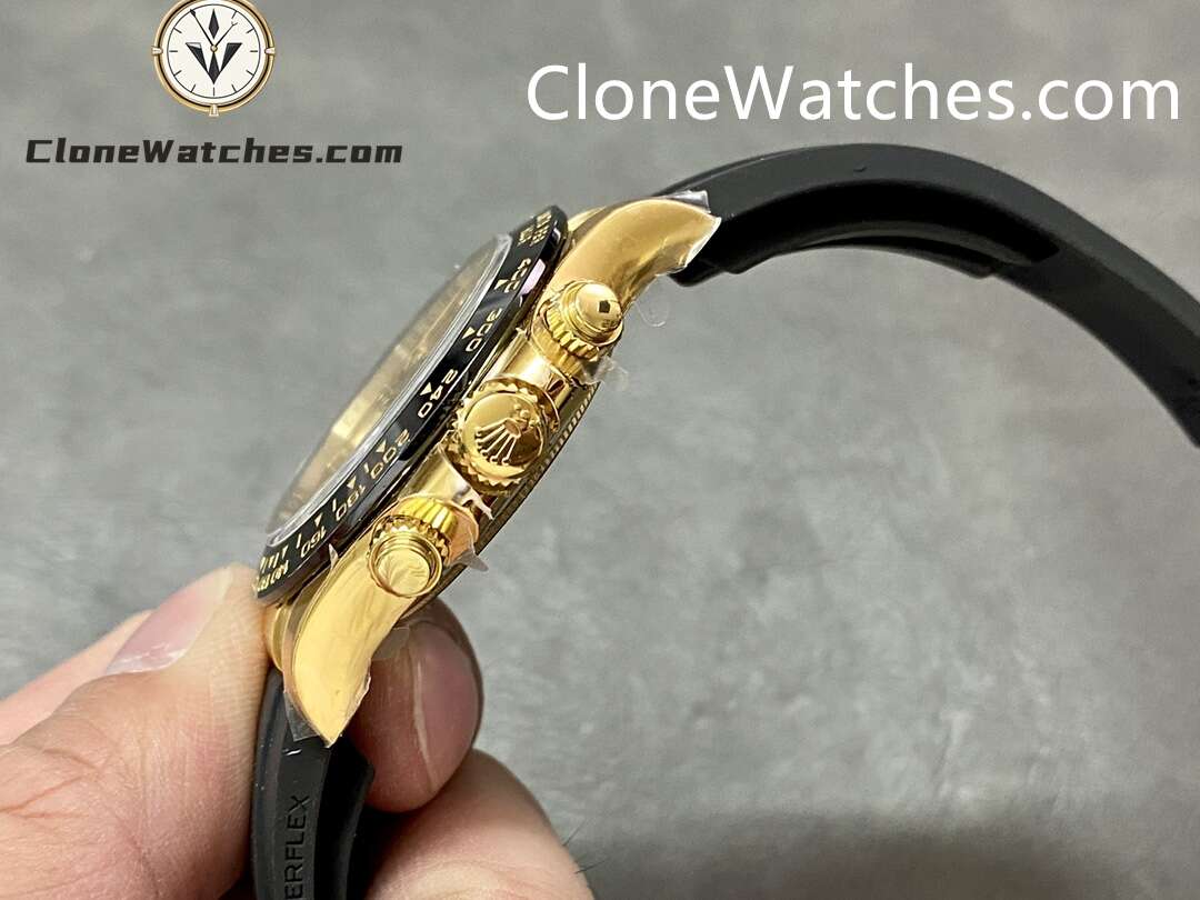 Rolex Super Clone Watches 1:1 Daytona Gold Dial M116518ln – 0042 4130 Movement