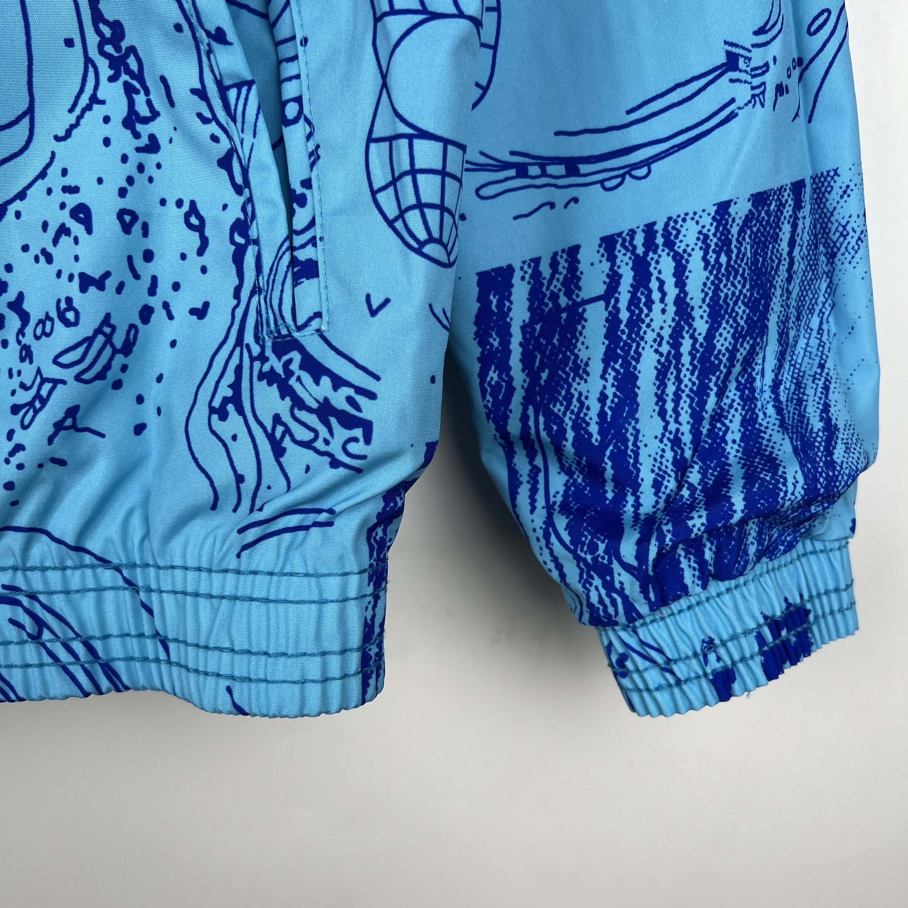 2023/2024 Inter Miami Reversible Windbreaker Blue Soccer Jersey 1:1 Thai Quality