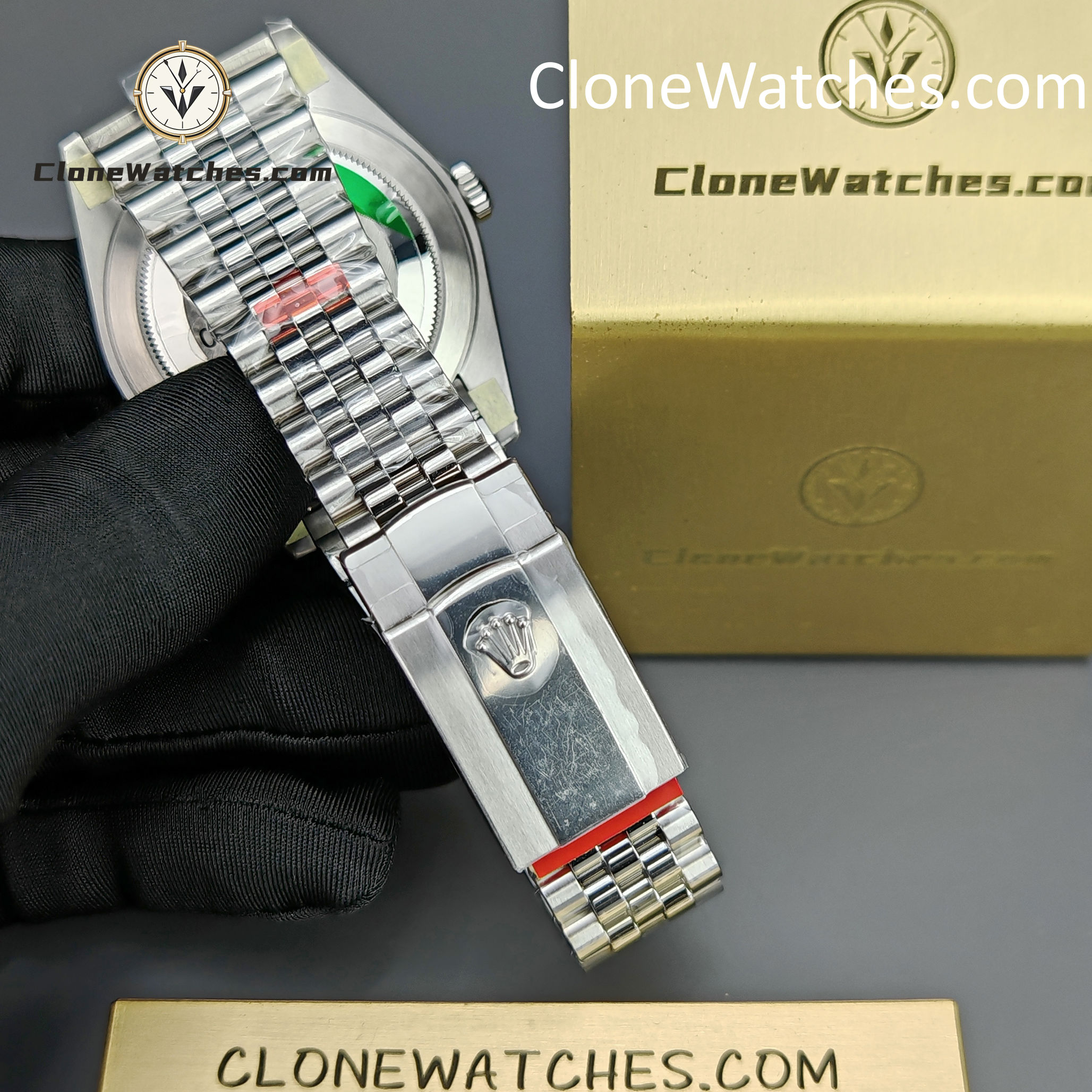Rolex Super Clone Watches 1:1 DateJust Black Dial m126334-0018 Jubilee 41MM 3235 Movement