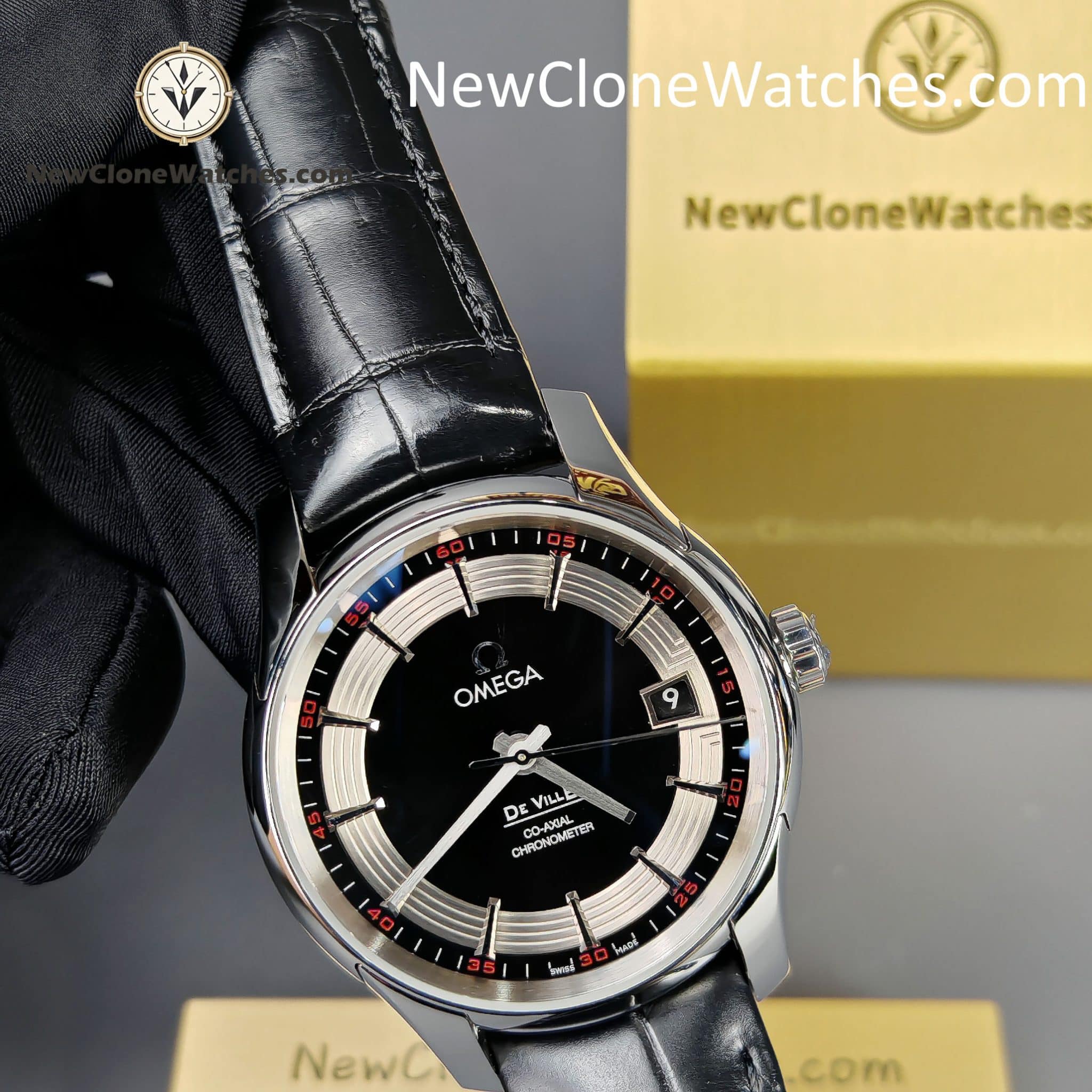 OMEGA Super Clone Watches 1:1 De Ville Hour Vision 431.33.41.21.01.001 41MM