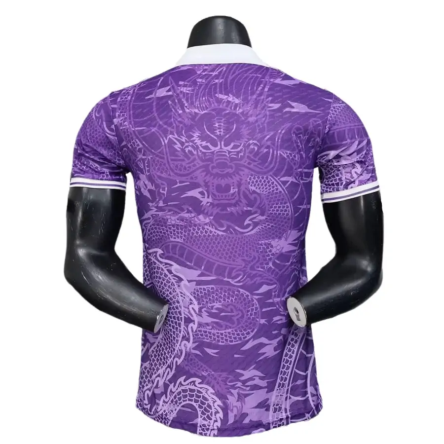 2025-26 New Season Real Madrid Dragon Purple Special Edition Jersey - Player Edition