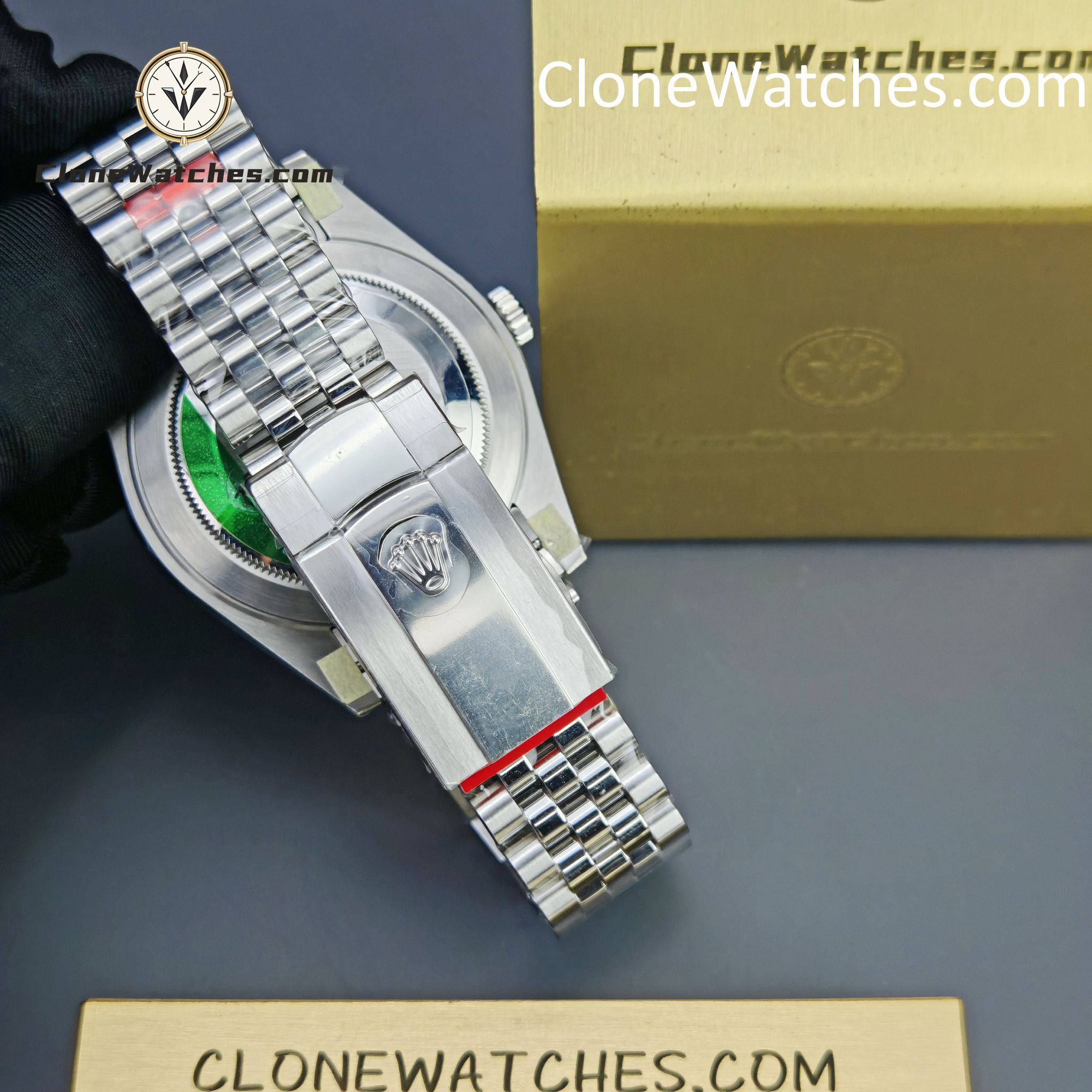 Rolex Super Clone Watches 1:1 DateJust Grey Dial m126334-0014 Jubilee 41MM 3235 Movement