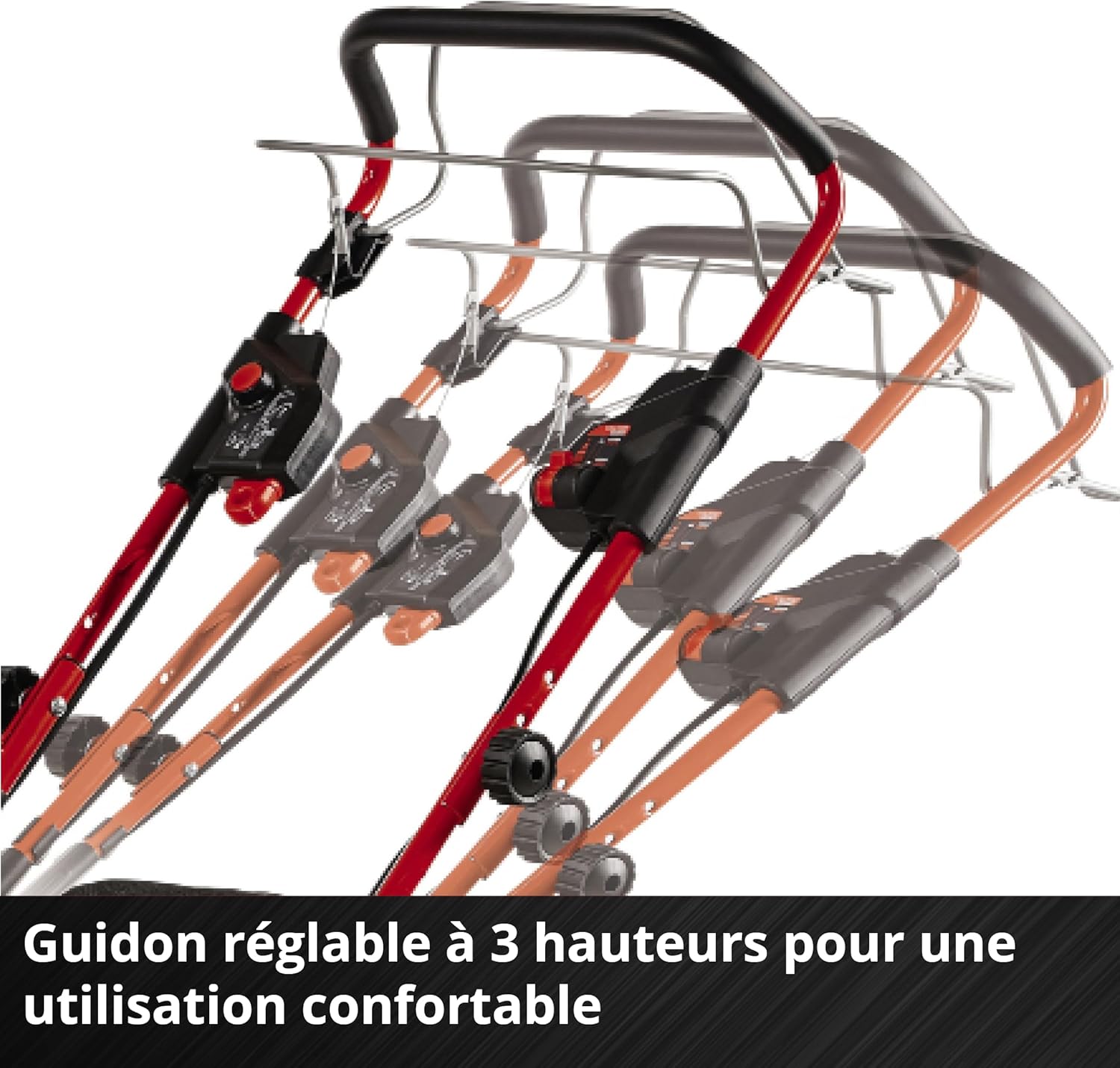 Tondeuse gazon sans fil GP-CM 36/47 S HW Li 36V largeur 47 cm autotractée moteur sans charbon 4 batteries