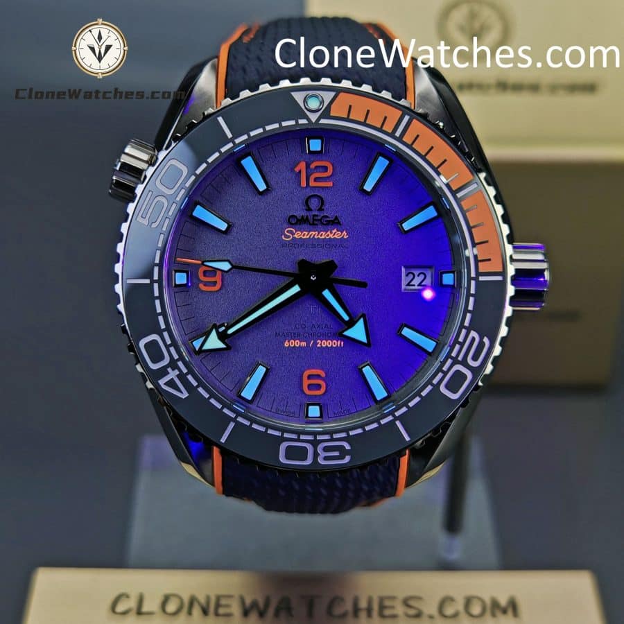 OMEGA Super Clone Watches 1:1 Seamaster Ocean Planet 600M 215.92.44.21.99.001 43.5MM