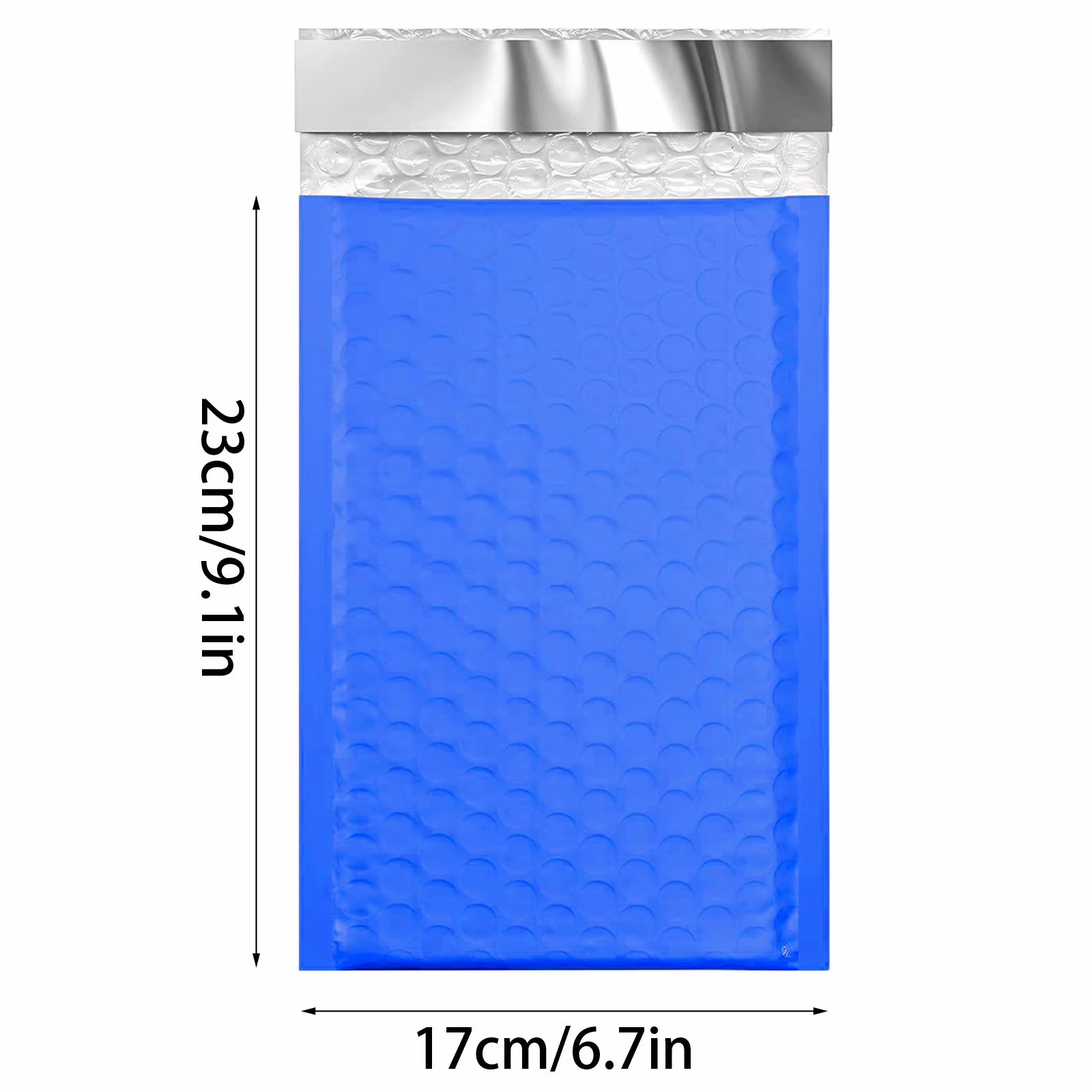 Bubble Gift Envelopes Lined,Self-Seal Poly Padded Envelopes, Waterproof Holographic Bubble Shipping Envelopes for Mailing, Packing, Small Business -Seal 5Pcs for HONGLIN
