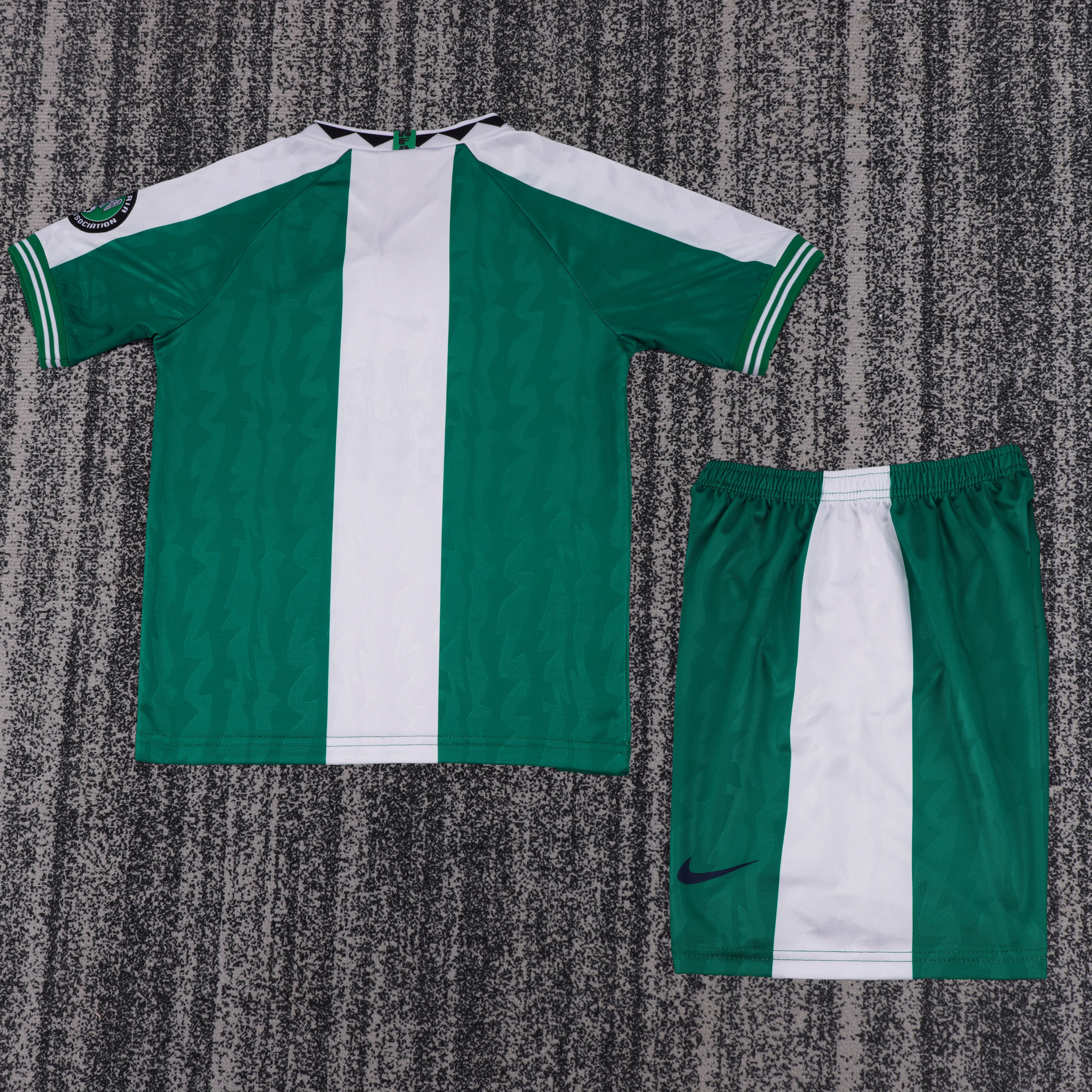 1996 Nigeria home retro children's jersey set - fans edition