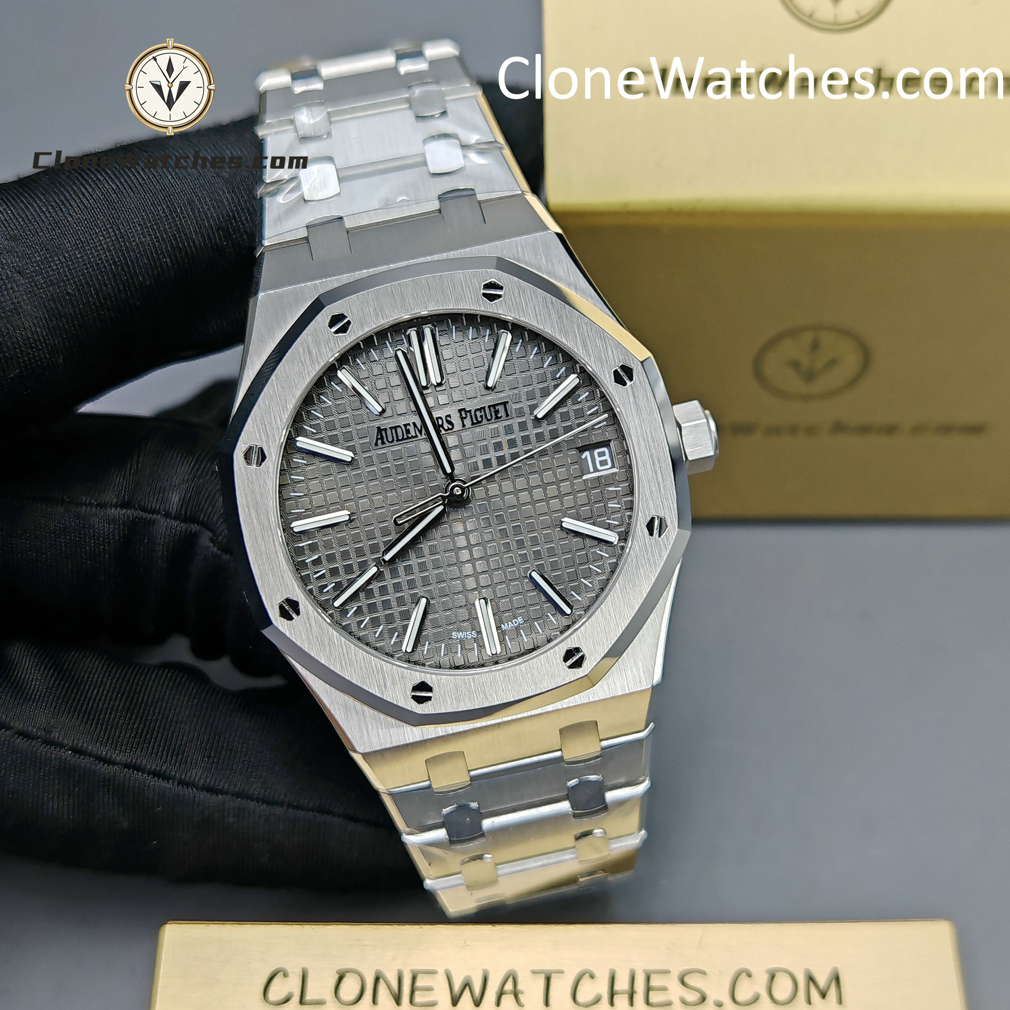 Audemars Piguet Super Clone Watches 1:1 Royal Oak 15510 Gray Dial 41MM Selfwinding