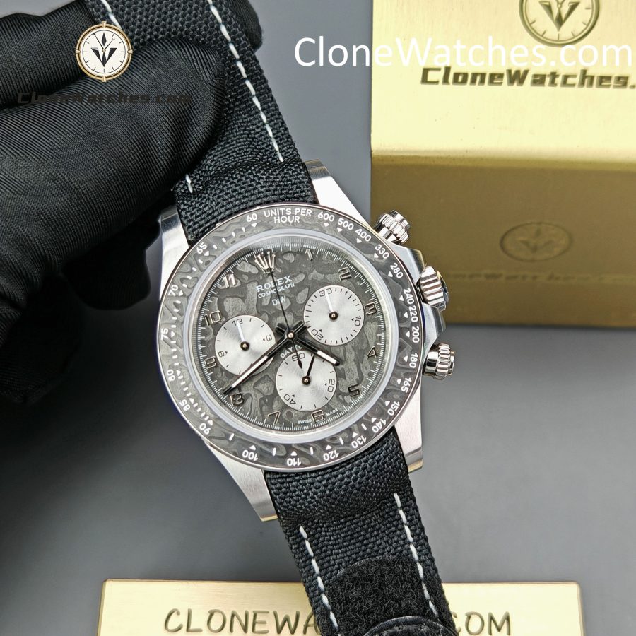 Modified Super Clone Watches 1:1 DiW Rolex Daytona NTPT Carbon “EXCEPTIONAL-1”
