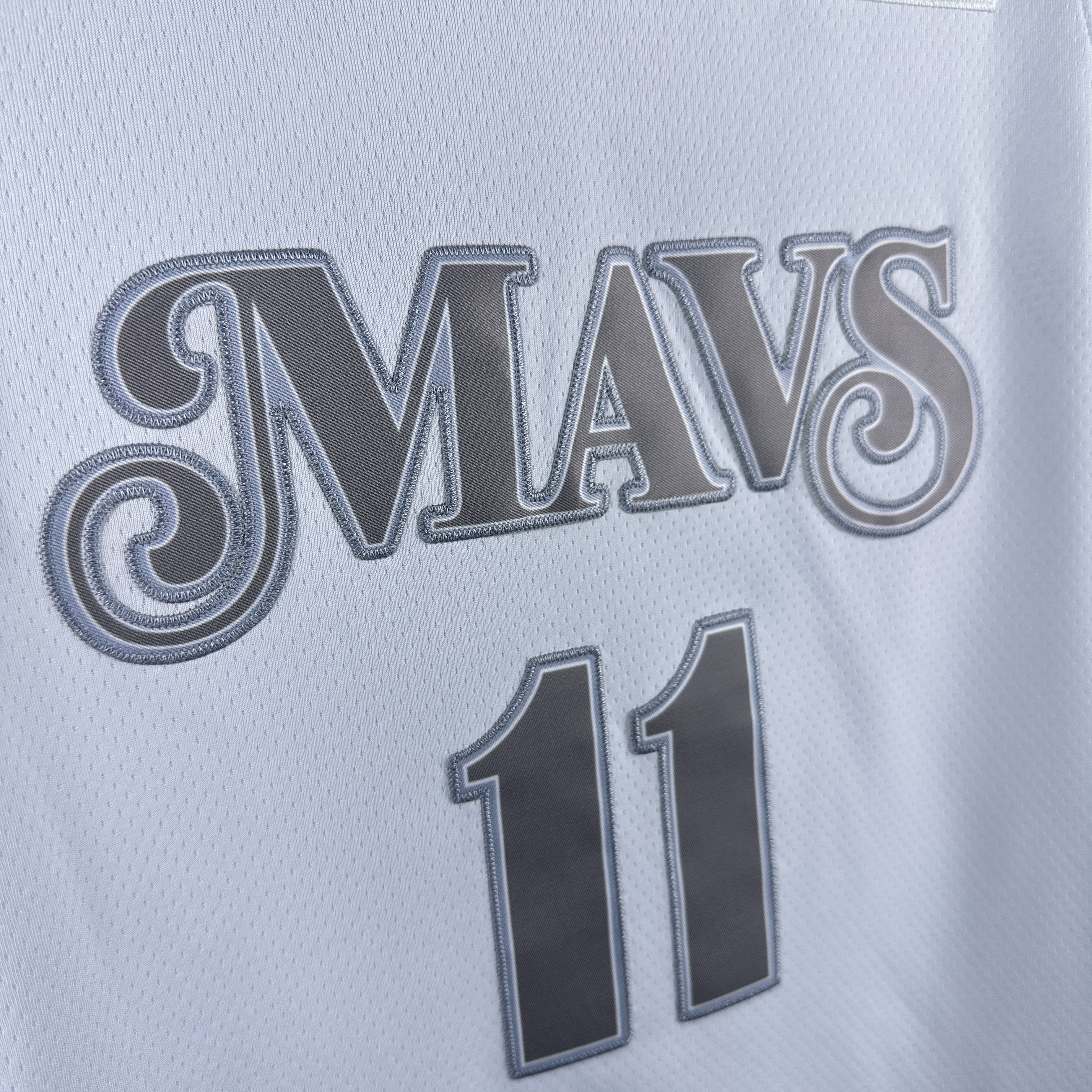 Embroidery 25th season Mavericks City Edition No. 11 Irving