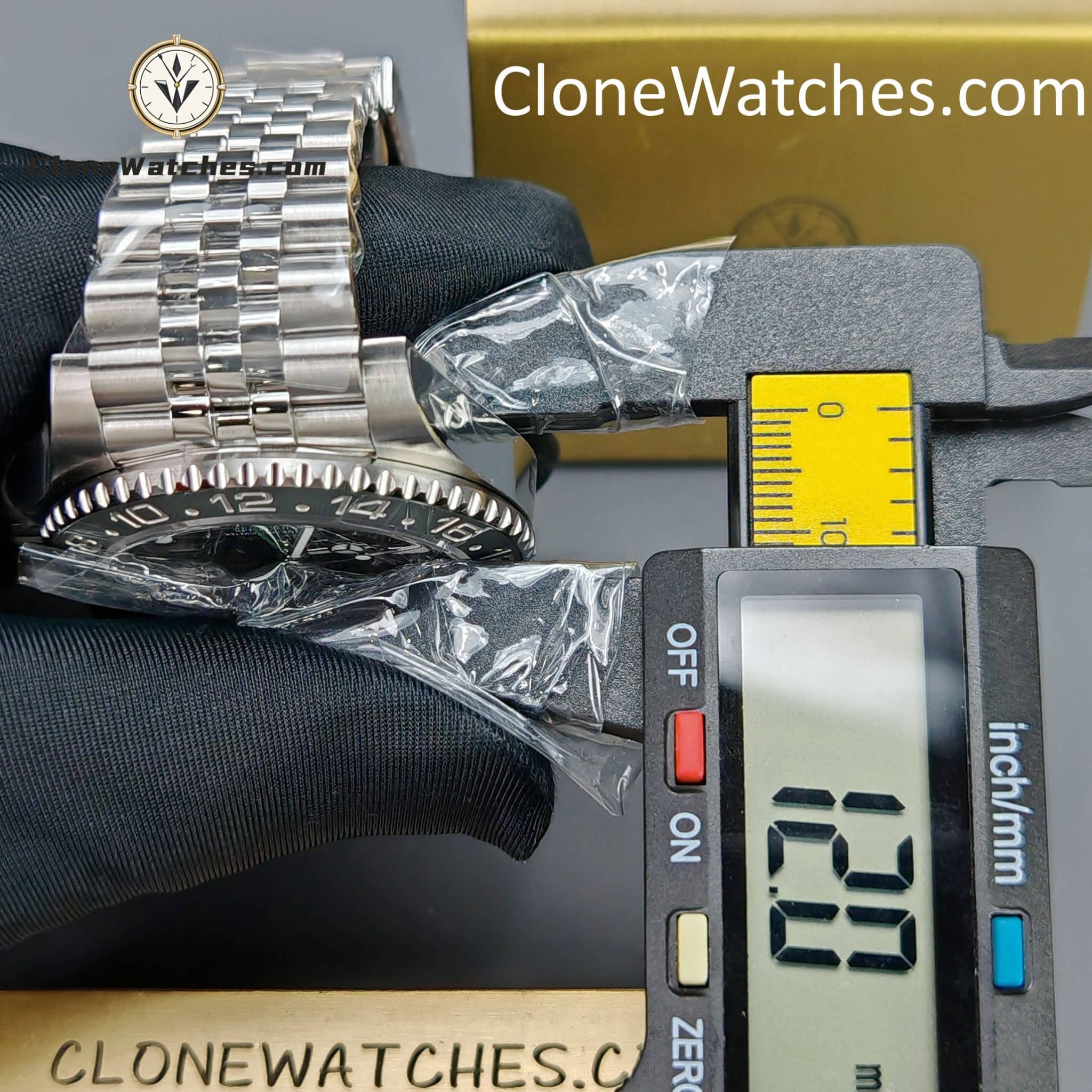 Rolex Super Clone Watches 1:1 Bruce Wayne GMT Master II M126710grnr Jubilee 3285 Movement