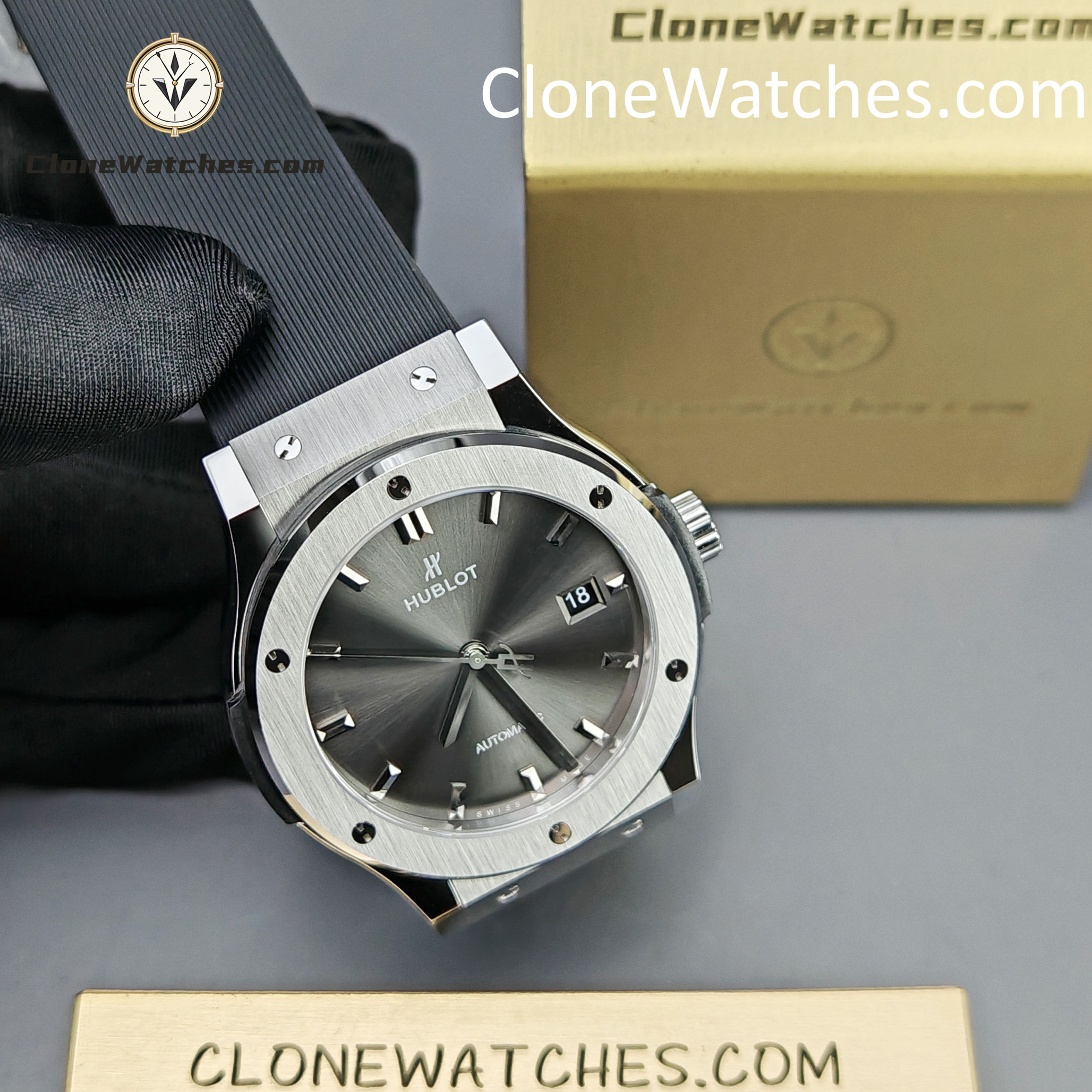 Hublot Super Clone Watches 1:1 Classic Fusion Racing Grey 42MM 542.NX.7071.RX