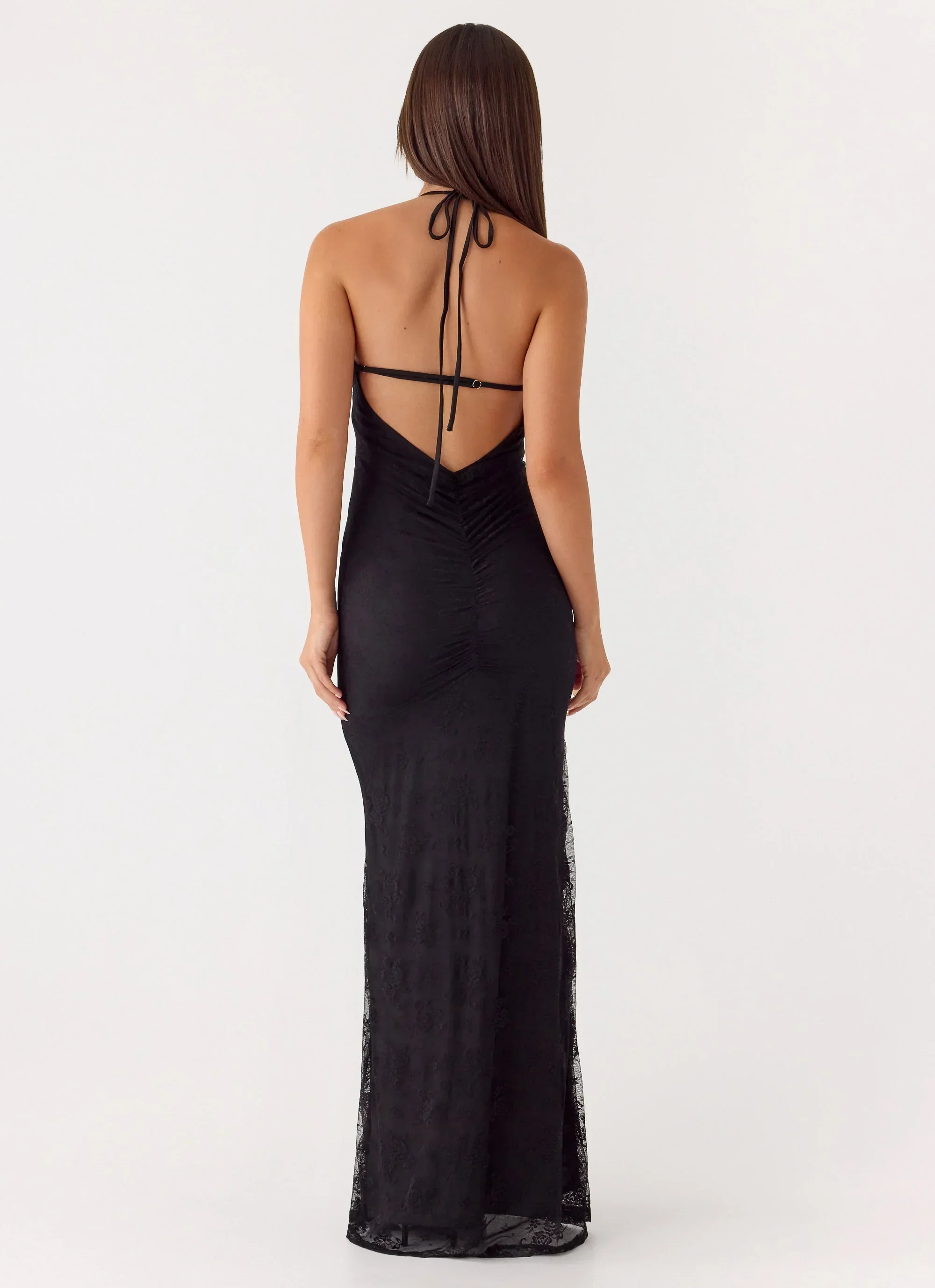 Knowles Lace Maxi Dress - Black