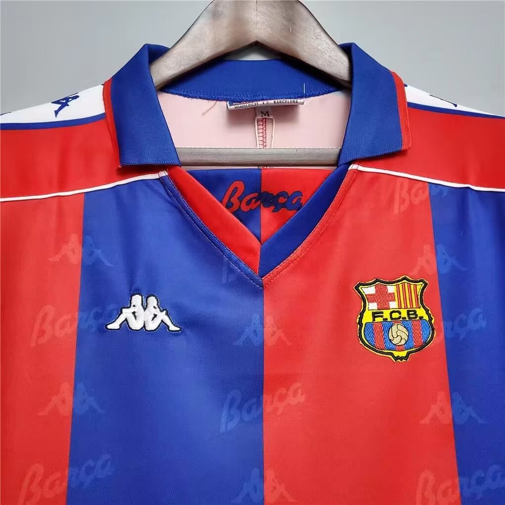 1992/1995 vintage Barcelona home jersey 1:1 Thai quality-Fans