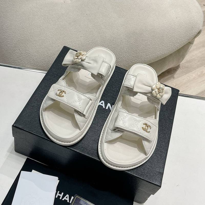 Chanel Fashionable Half Slippers Sandals Slide