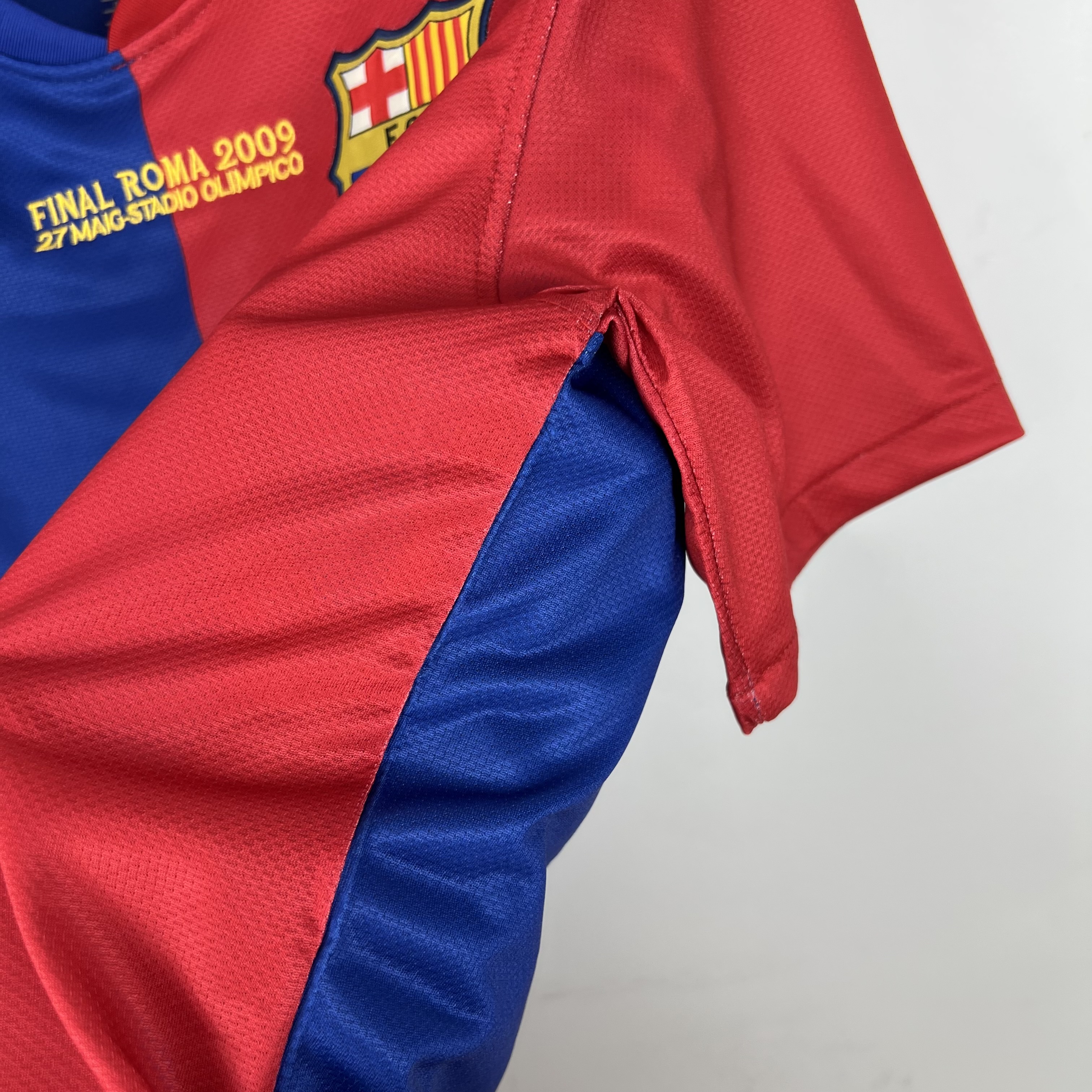 2008/09 Barcelona Home Retro Kit - UEFA Champions League - Fans Edition