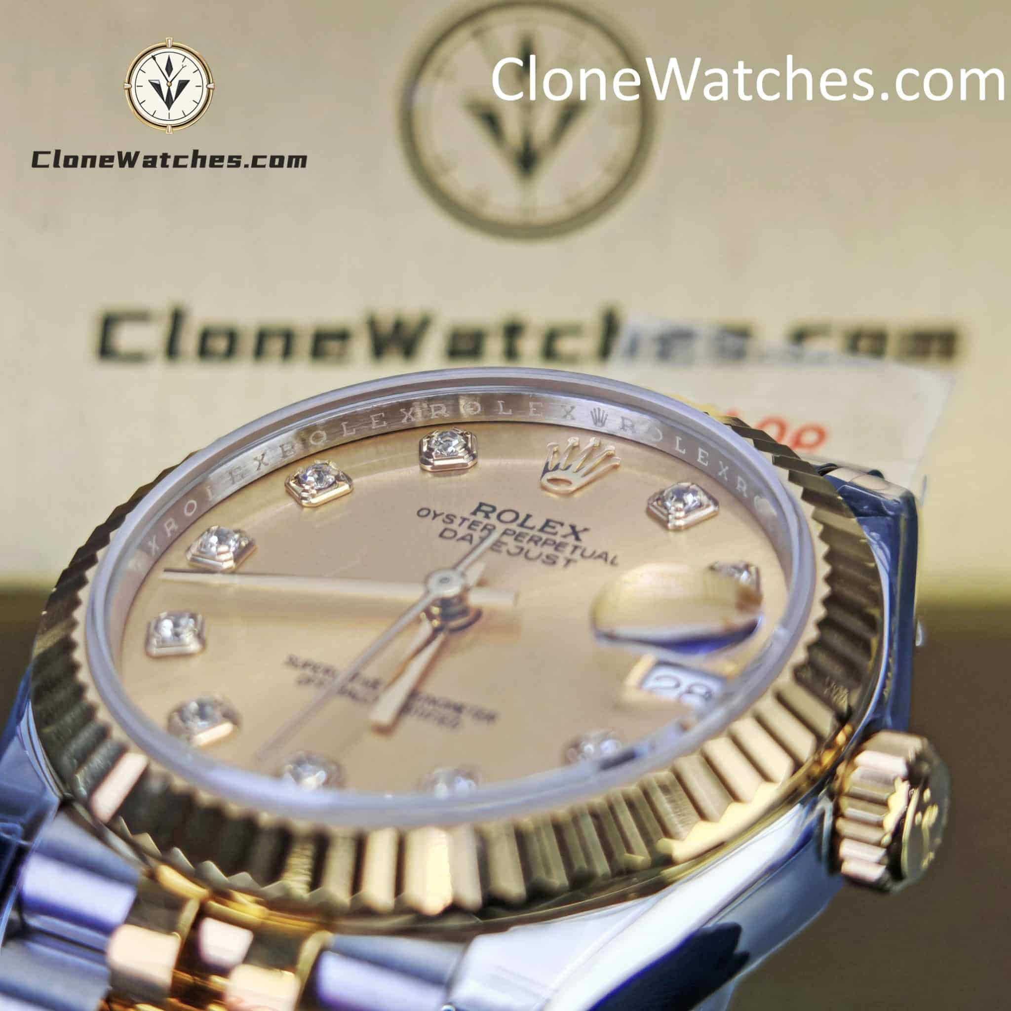 Rolex Super Clone Watches 1:1 DateJust m278273-0026 Jubilee 31MM 2236 Movement