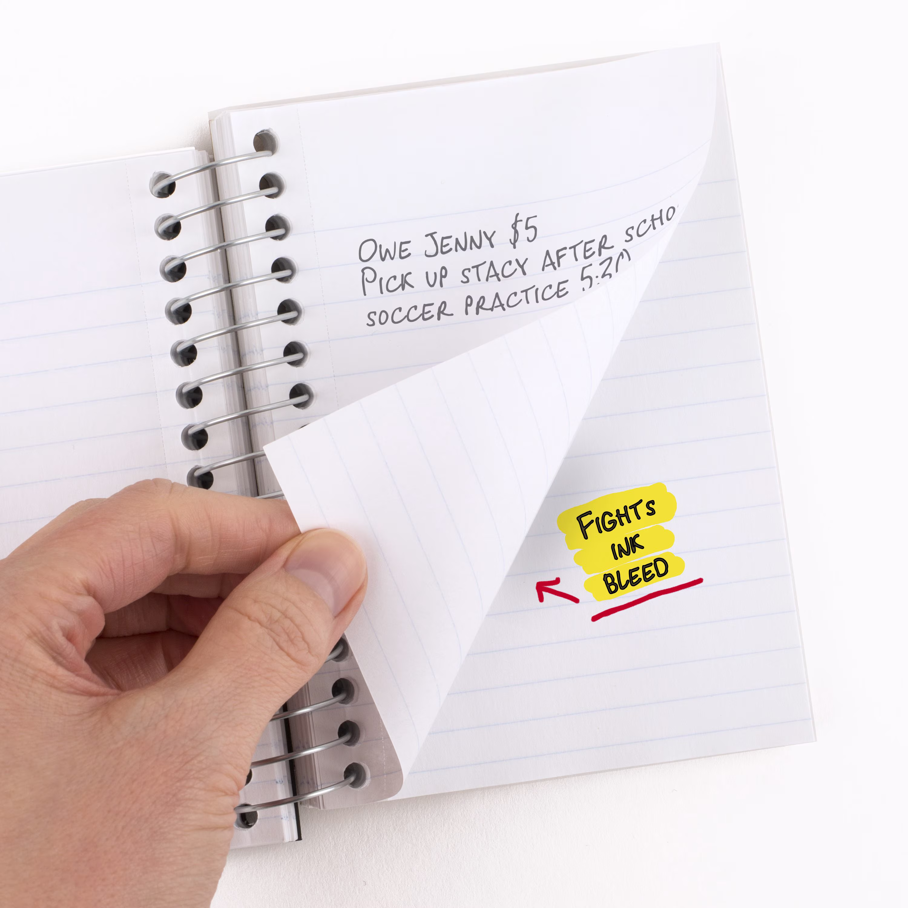 Five Star Fat Lil' Spiral Notebook, College Ruled, 200 Sheets, Poly, 3.5