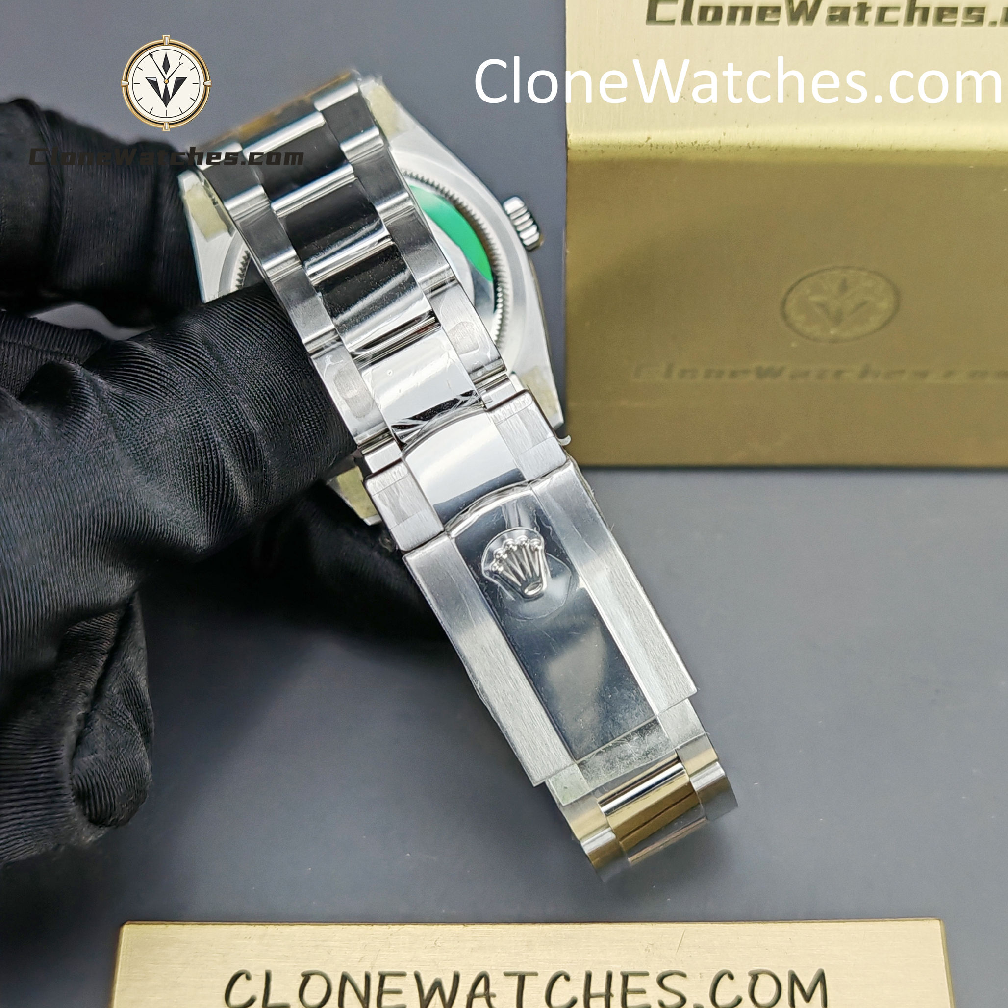 Rolex Super Clone Watches 1:1 DateJust Black Diamond Dial m126234-0028 Oyster 36MM 3235 Movement